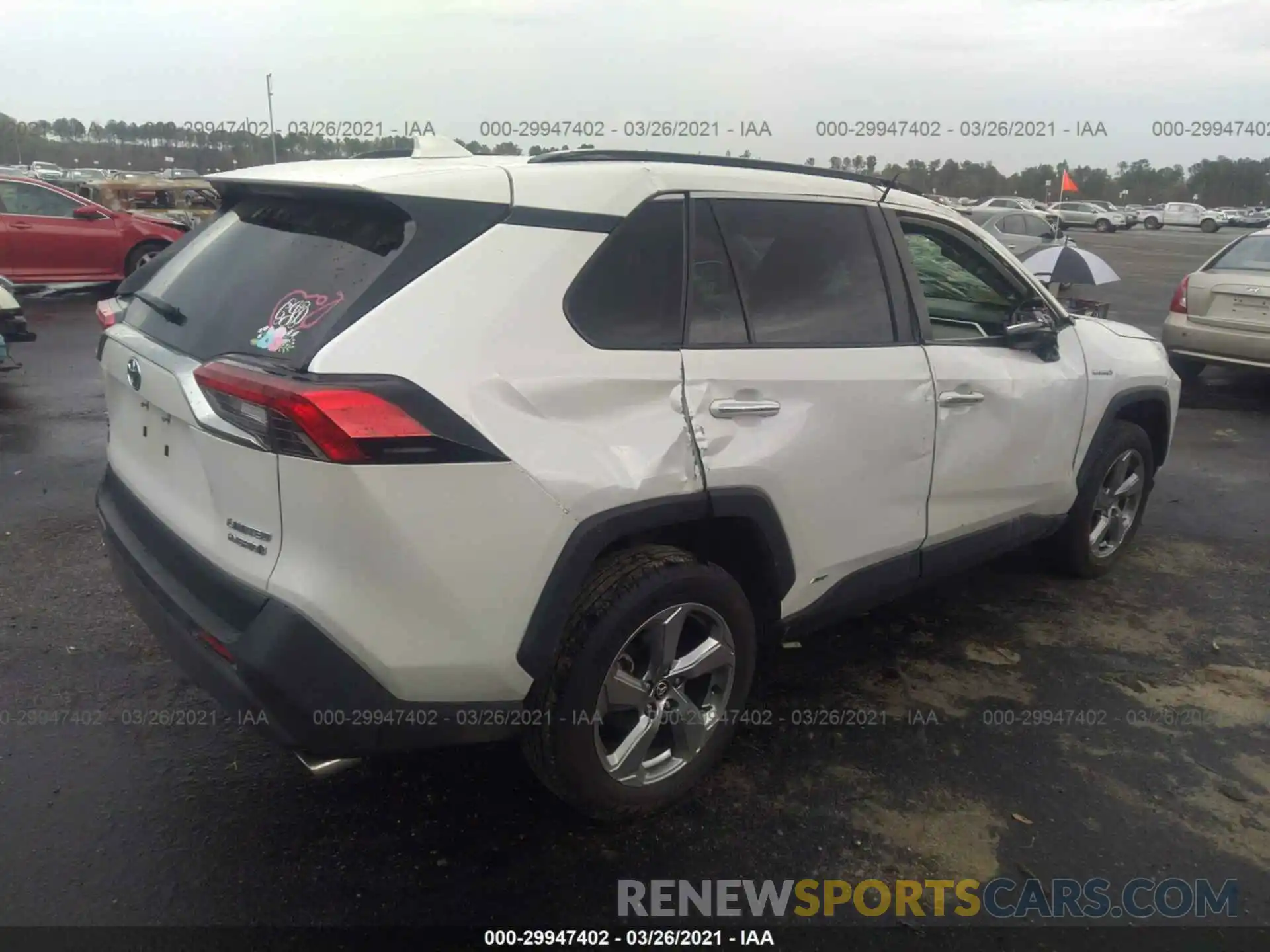 4 Photograph of a damaged car JTMDWRFV6LD547763 TOYOTA RAV4 2020