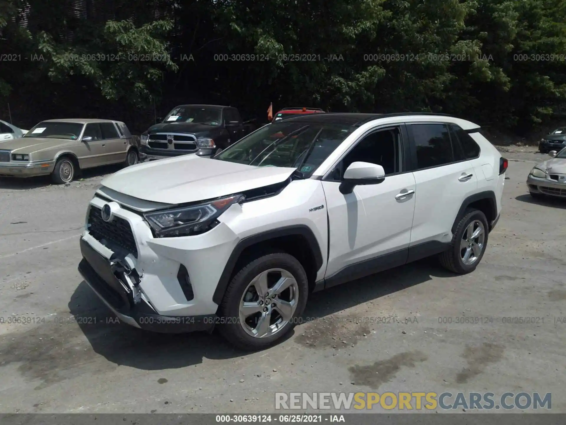 2 Photograph of a damaged car JTMDWRFV6LD547889 TOYOTA RAV4 2020