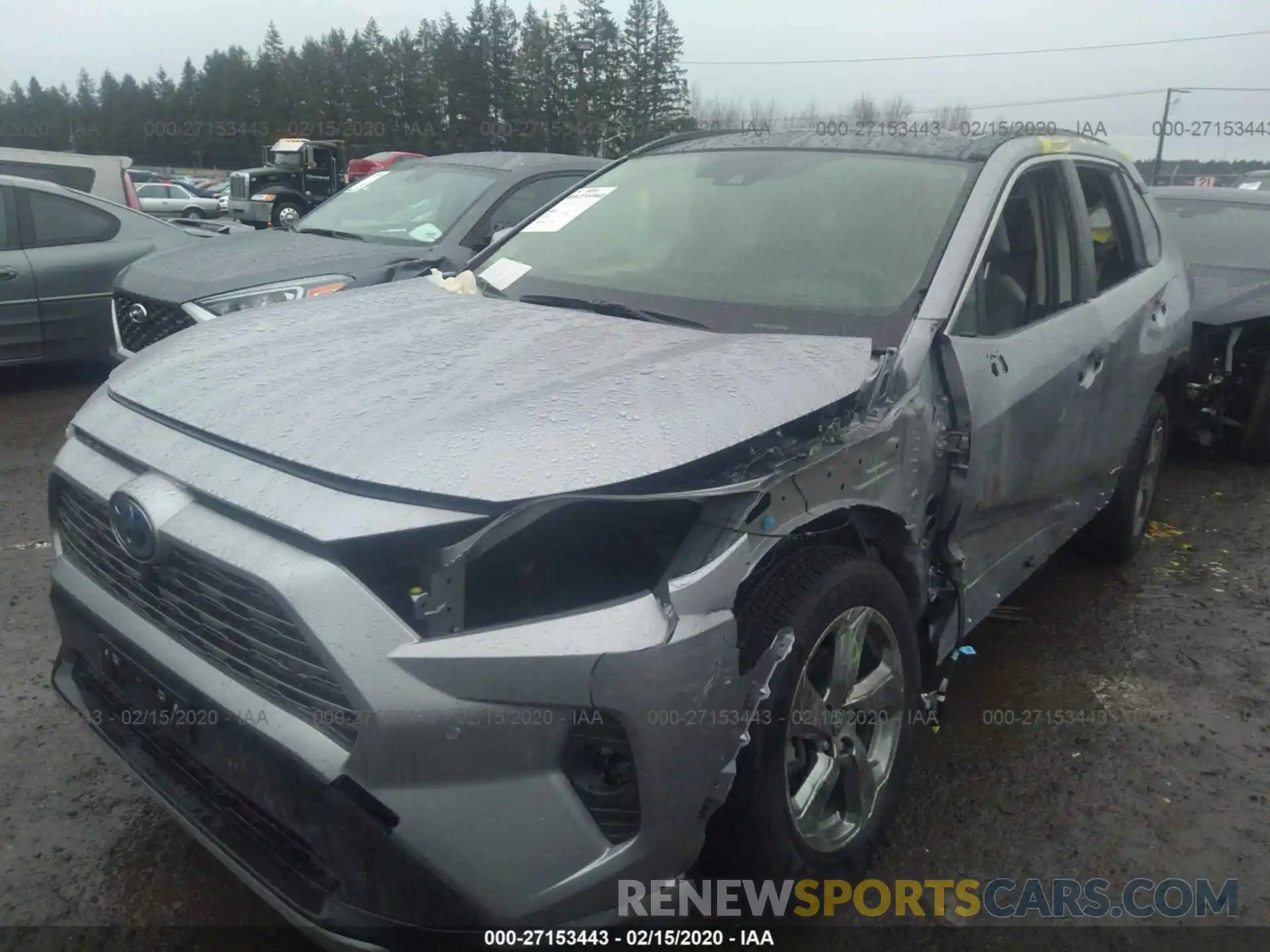 2 Photograph of a damaged car JTMDWRFV7LD527442 TOYOTA RAV4 2020