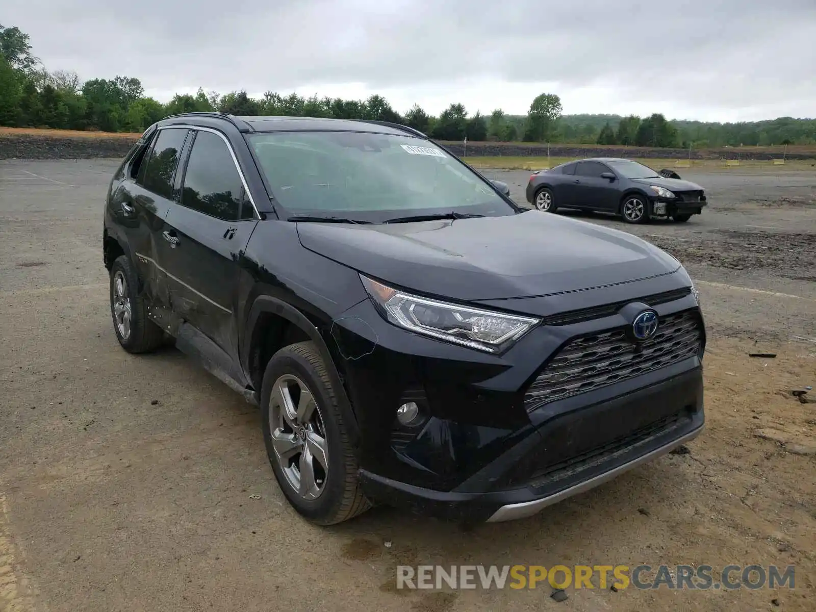 1 Photograph of a damaged car JTMDWRFV7LD534018 TOYOTA RAV4 2020