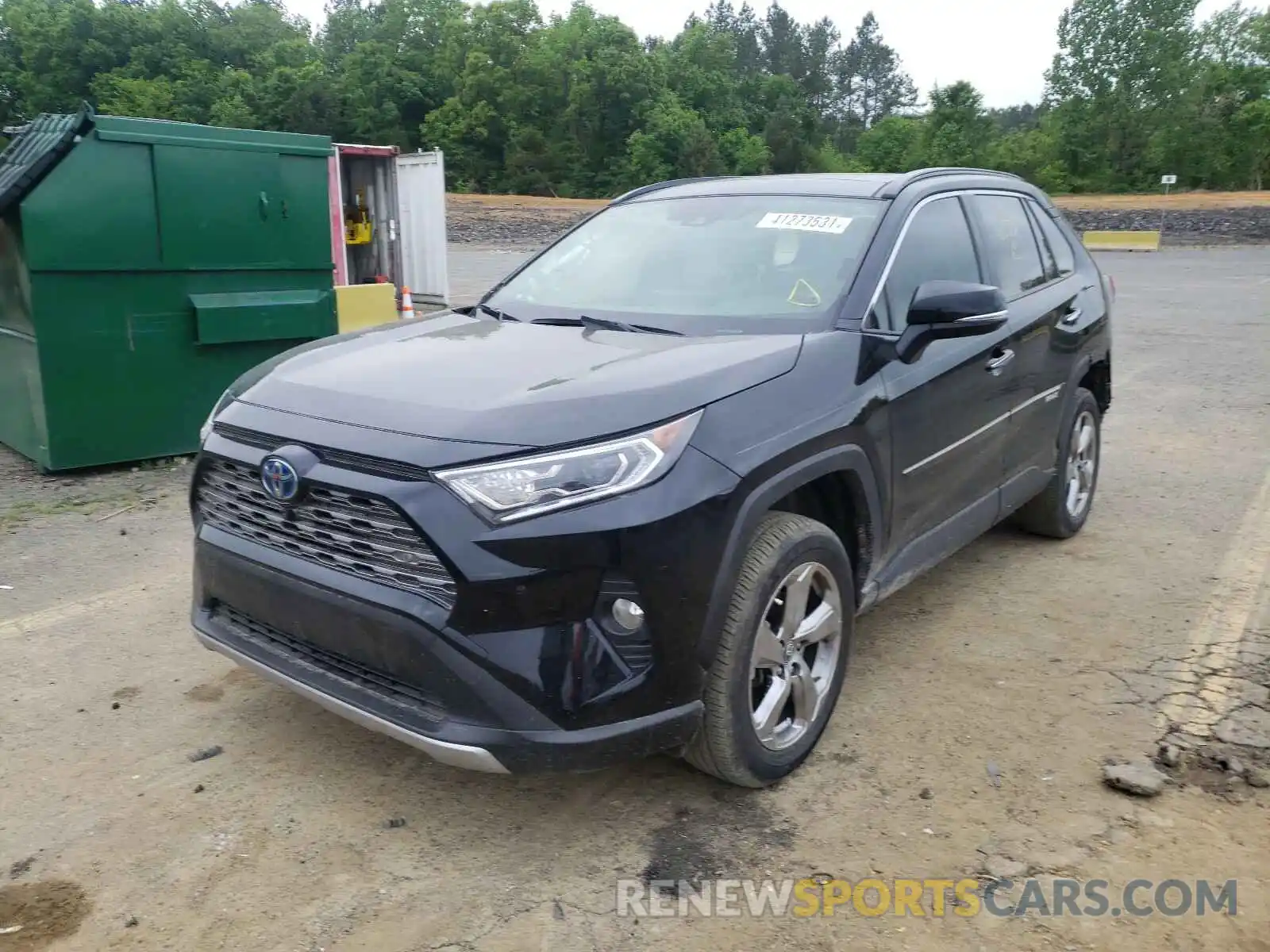 2 Photograph of a damaged car JTMDWRFV7LD534018 TOYOTA RAV4 2020