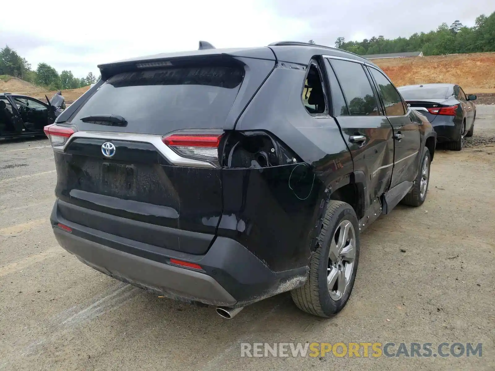 4 Photograph of a damaged car JTMDWRFV7LD534018 TOYOTA RAV4 2020