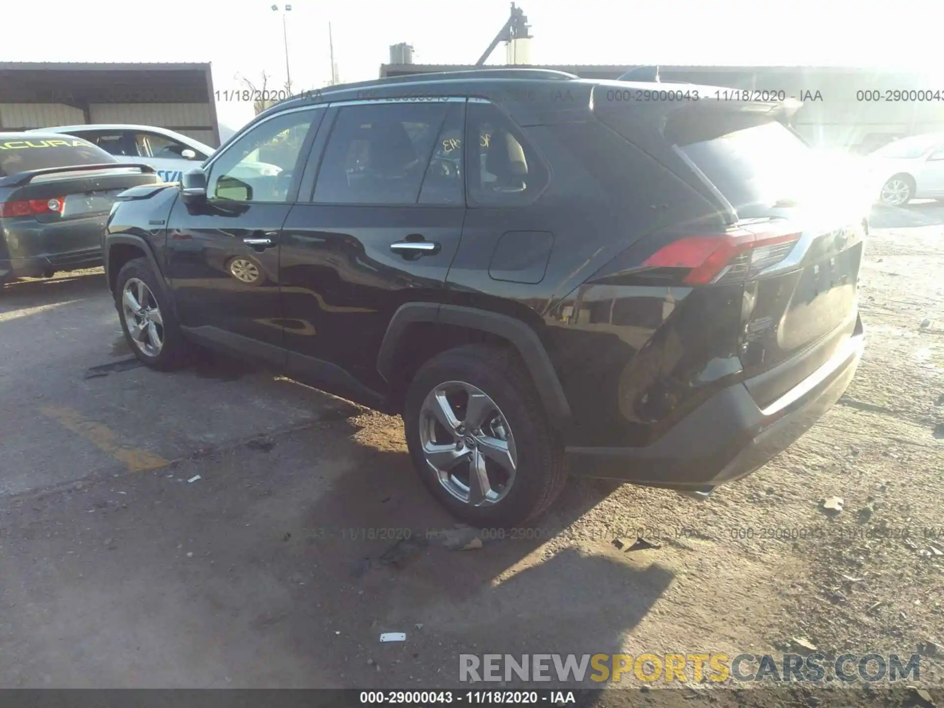 3 Фотография поврежденного автомобиля JTMDWRFV7LD550624 TOYOTA RAV4 2020