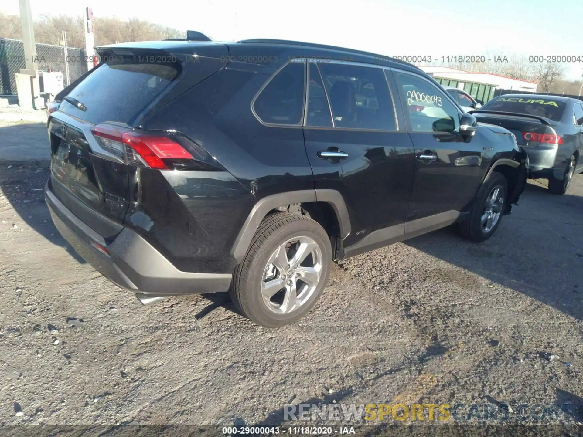 4 Photograph of a damaged car JTMDWRFV7LD550624 TOYOTA RAV4 2020