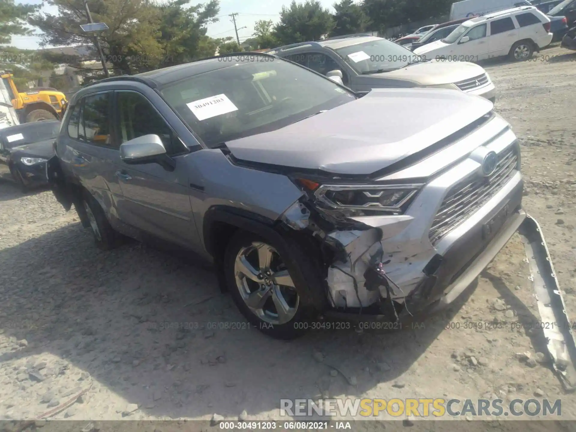 1 Photograph of a damaged car JTMDWRFV7LD551112 TOYOTA RAV4 2020