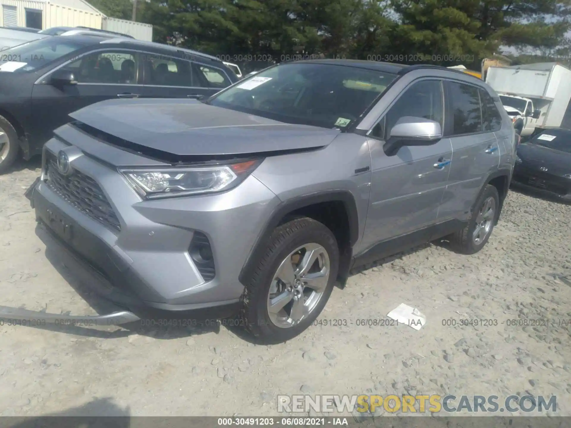 2 Photograph of a damaged car JTMDWRFV7LD551112 TOYOTA RAV4 2020