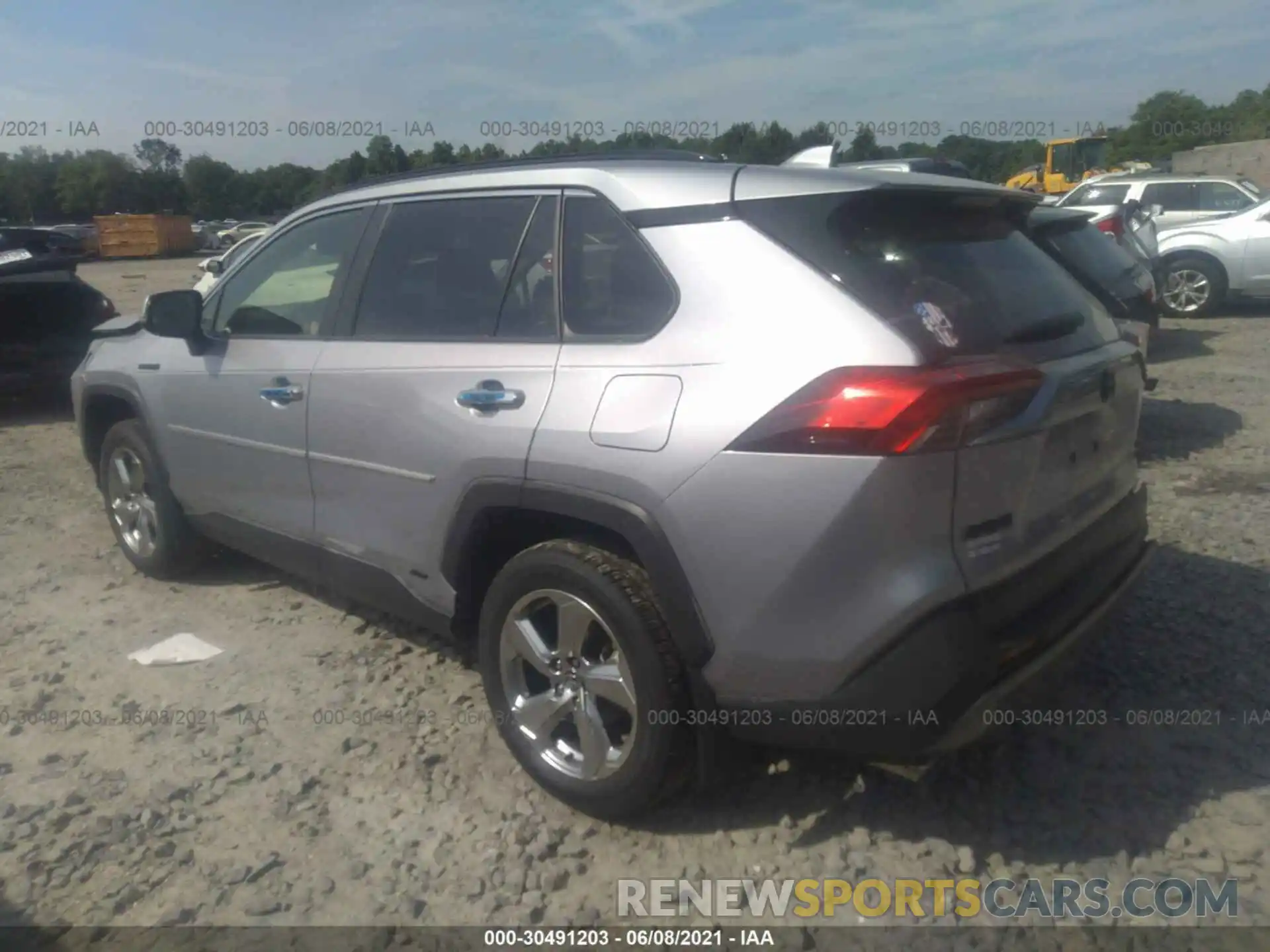 3 Фотография поврежденного автомобиля JTMDWRFV7LD551112 TOYOTA RAV4 2020