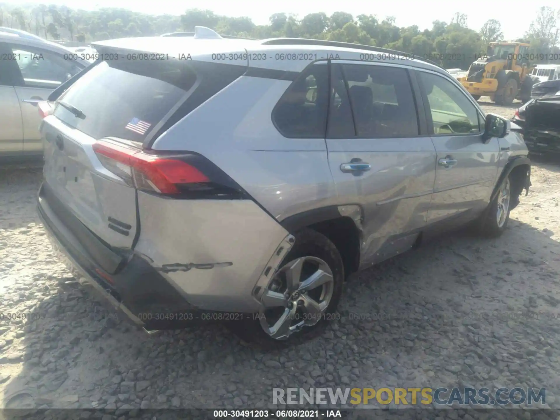 4 Фотография поврежденного автомобиля JTMDWRFV7LD551112 TOYOTA RAV4 2020