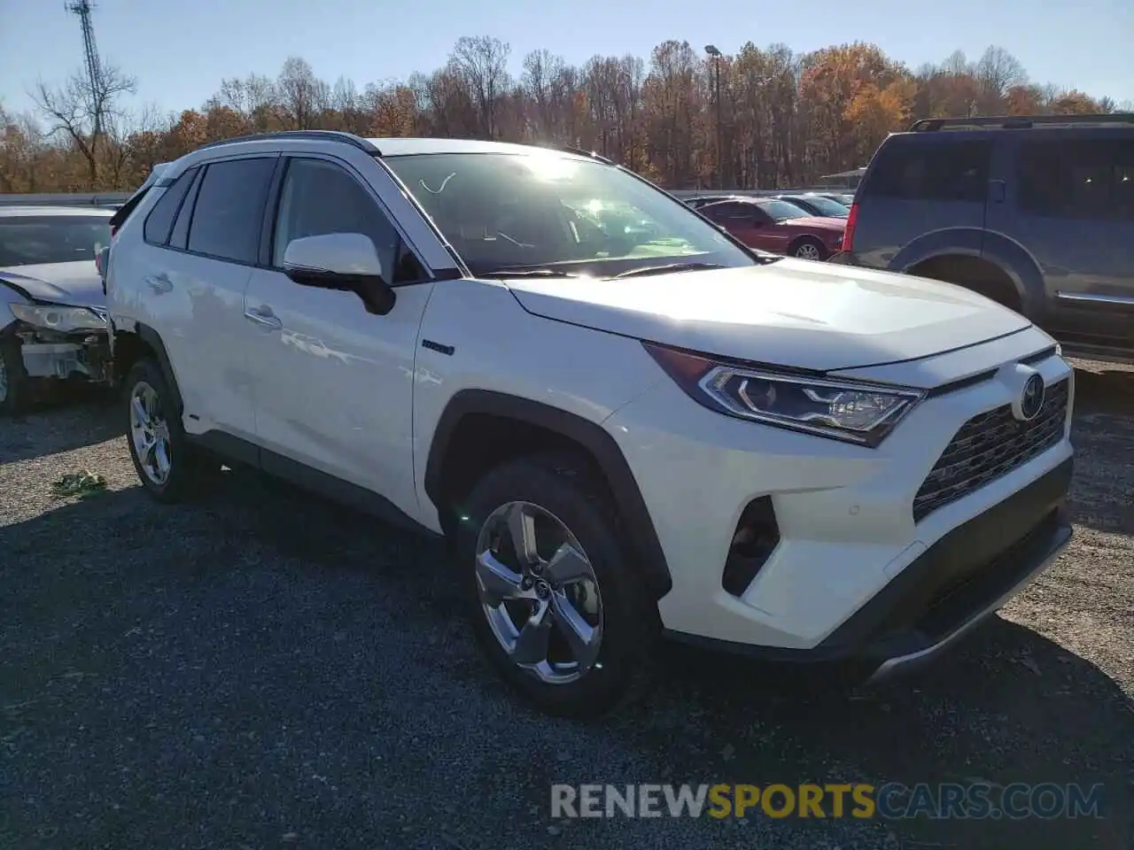 1 Photograph of a damaged car JTMDWRFV8LD056305 TOYOTA RAV4 2020