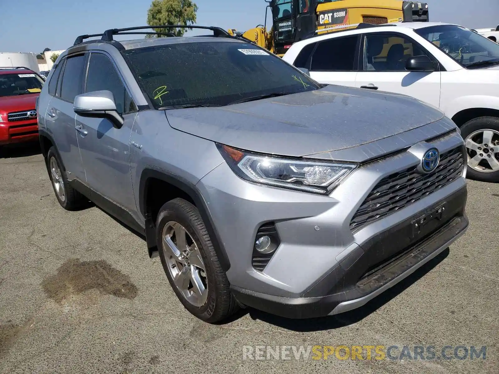 1 Photograph of a damaged car JTMDWRFV8LD071550 TOYOTA RAV4 2020