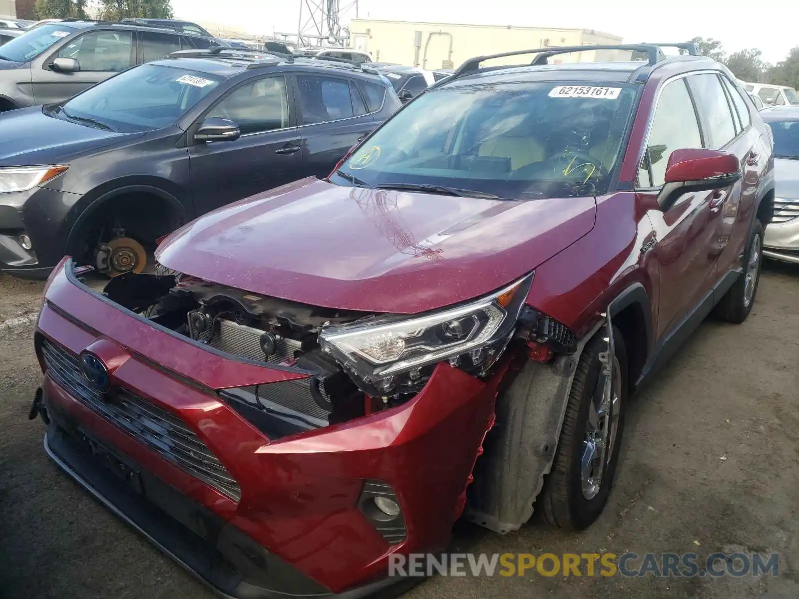 2 Photograph of a damaged car JTMDWRFV8LD532889 TOYOTA RAV4 2020