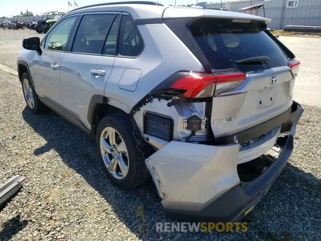 3 Photograph of a damaged car JTMDWRFV8LD538210 TOYOTA RAV4 2020