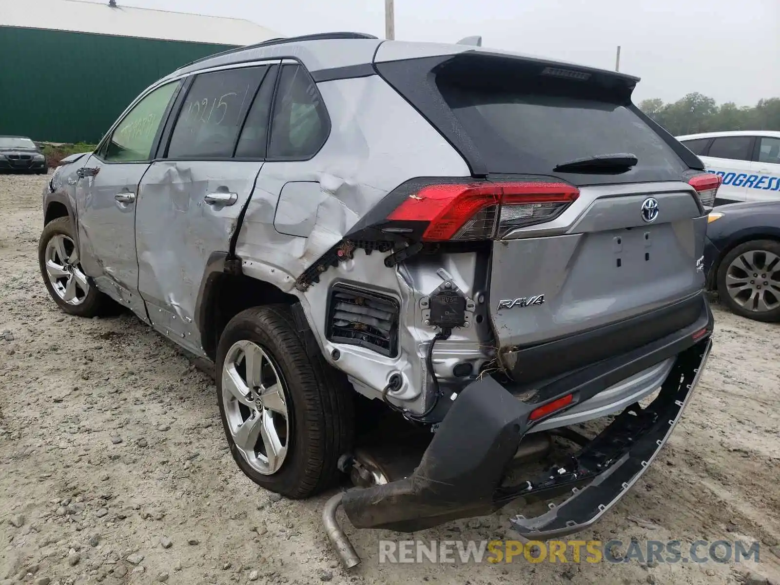 3 Photograph of a damaged car JTMDWRFV8LD545948 TOYOTA RAV4 2020