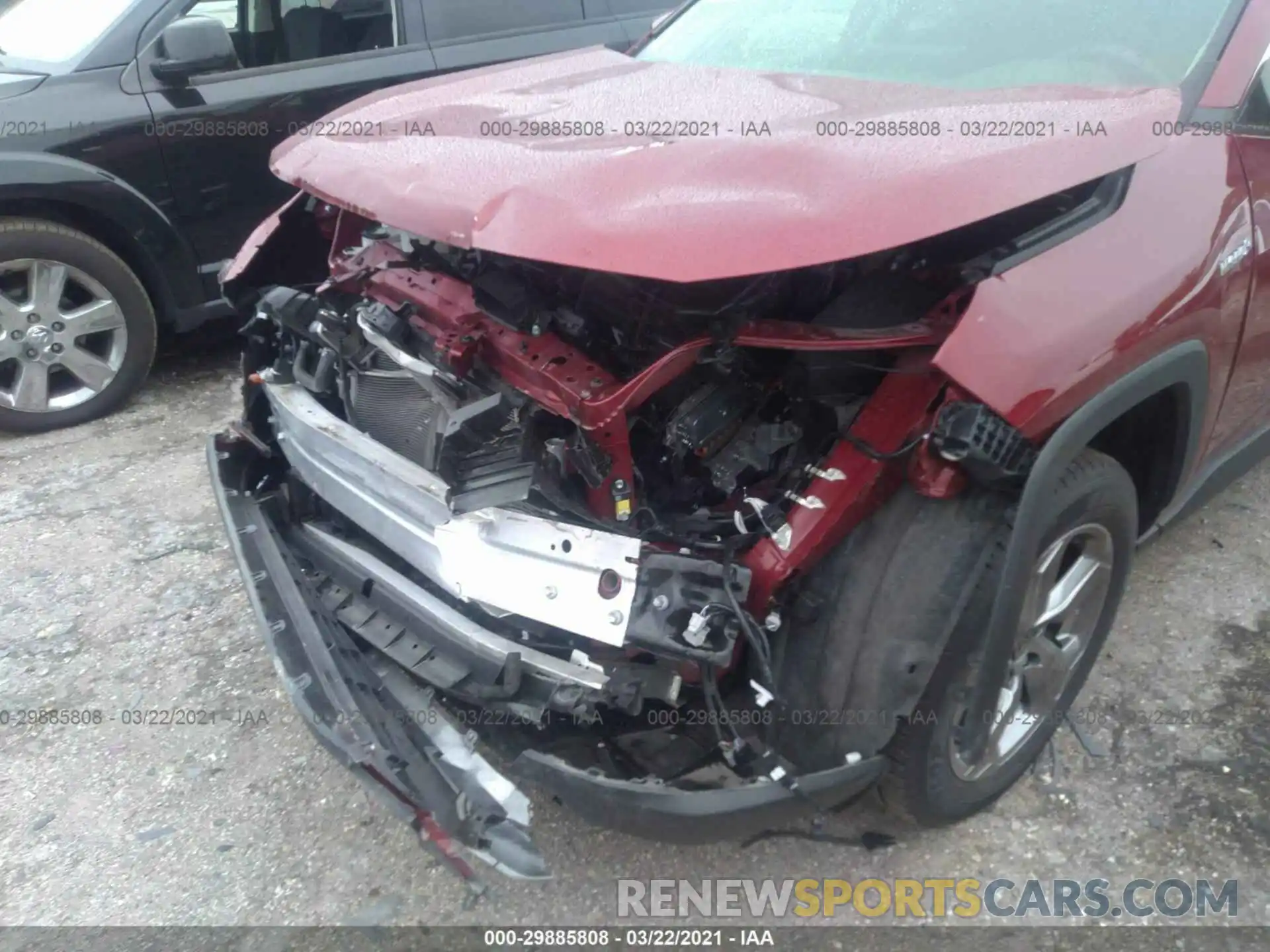 6 Photograph of a damaged car JTMDWRFV9LD055535 TOYOTA RAV4 2020