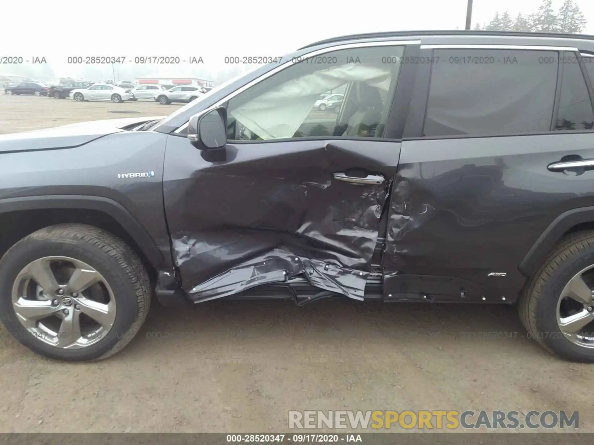 6 Photograph of a damaged car JTMDWRFV9LD057124 TOYOTA RAV4 2020