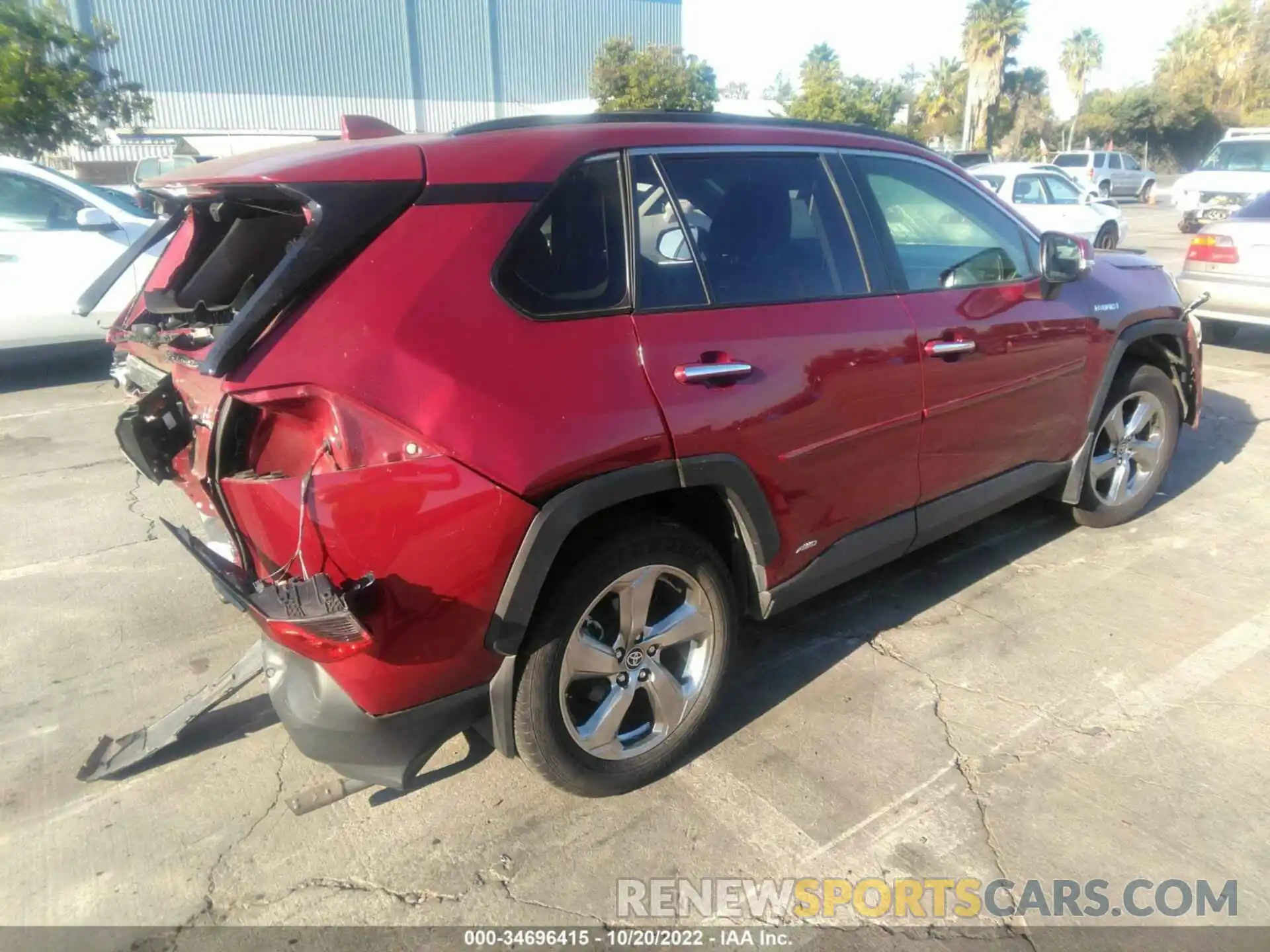 4 Photograph of a damaged car JTMDWRFV9LD534313 TOYOTA RAV4 2020