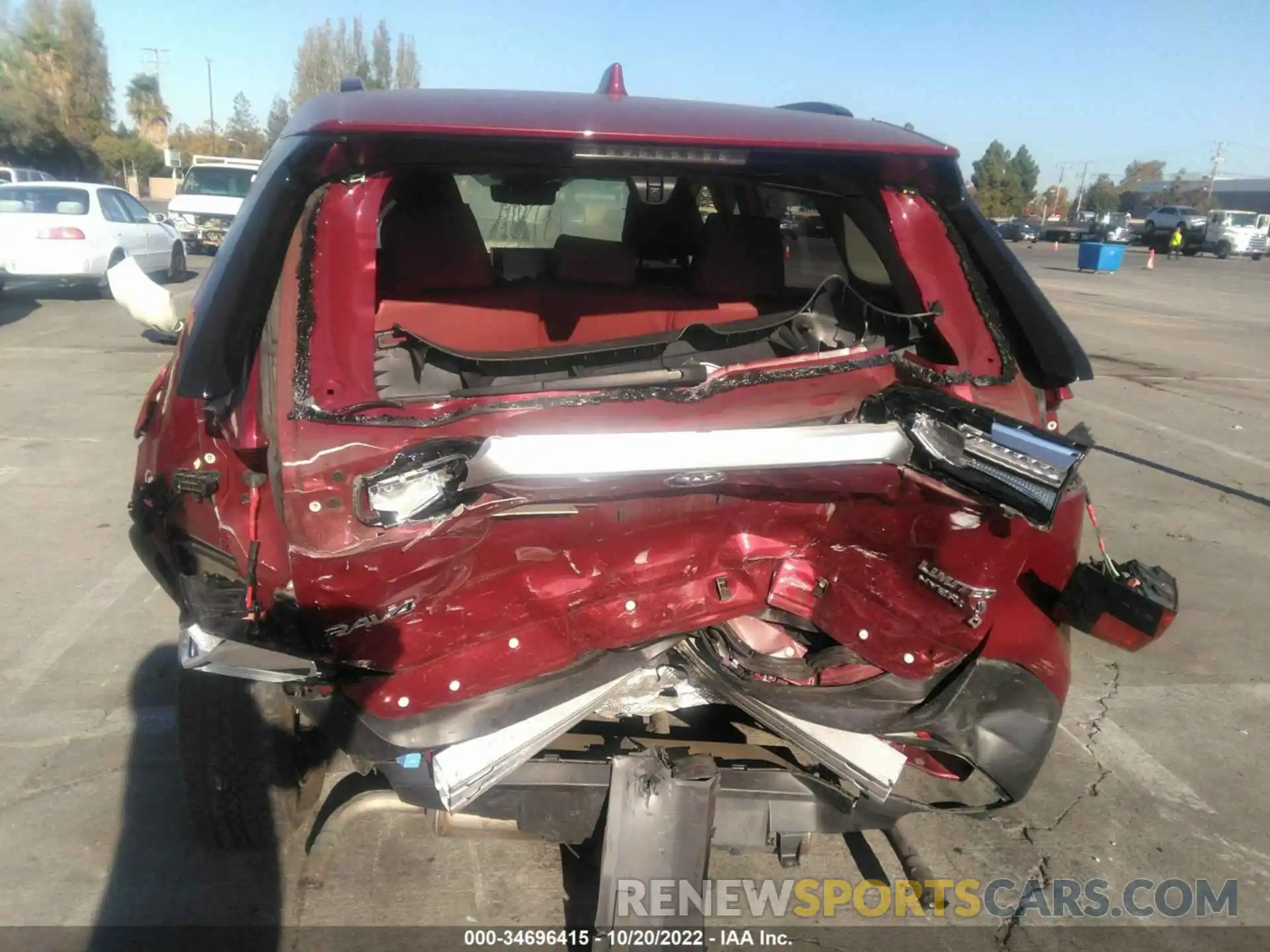 6 Photograph of a damaged car JTMDWRFV9LD534313 TOYOTA RAV4 2020