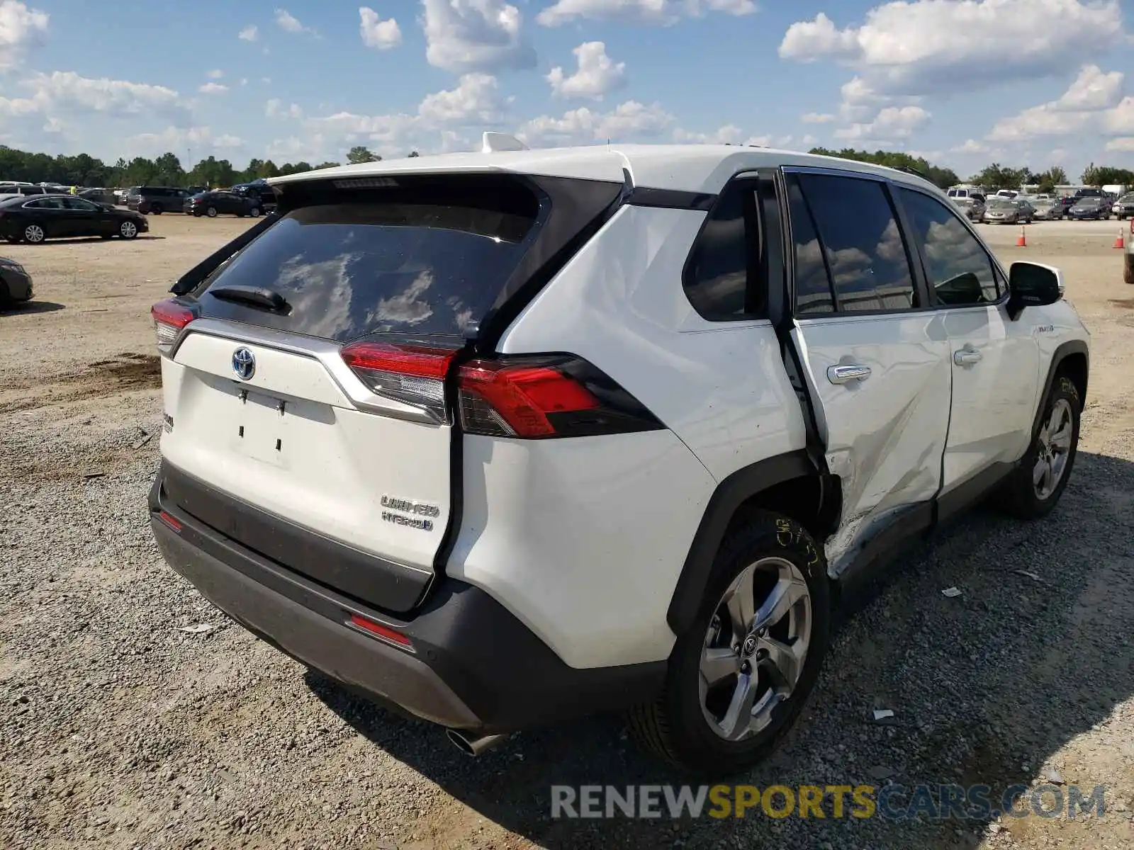 4 Photograph of a damaged car JTMDWRFV9LD536398 TOYOTA RAV4 2020