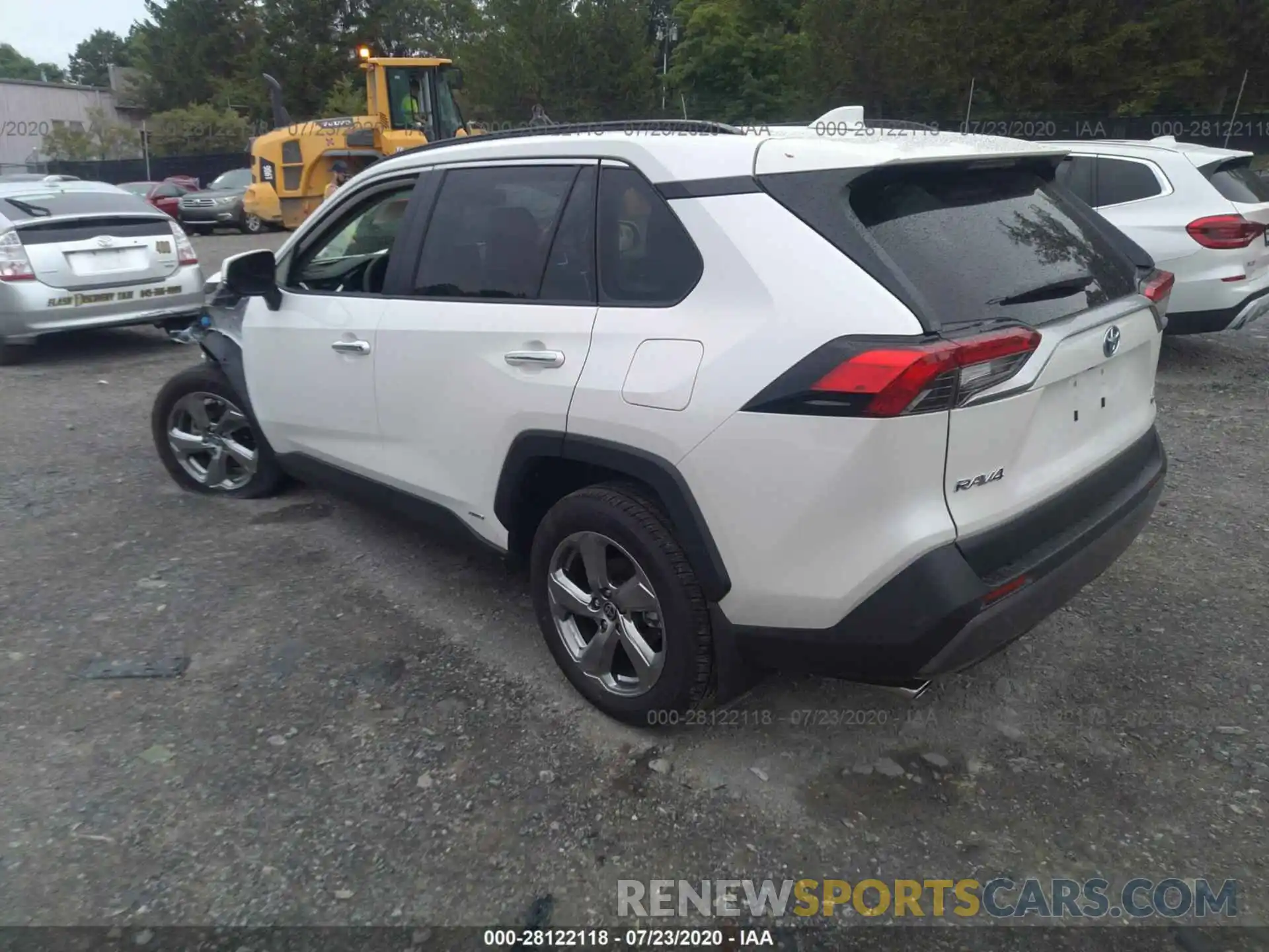 3 Photograph of a damaged car JTMDWRFV9LD537227 TOYOTA RAV4 2020