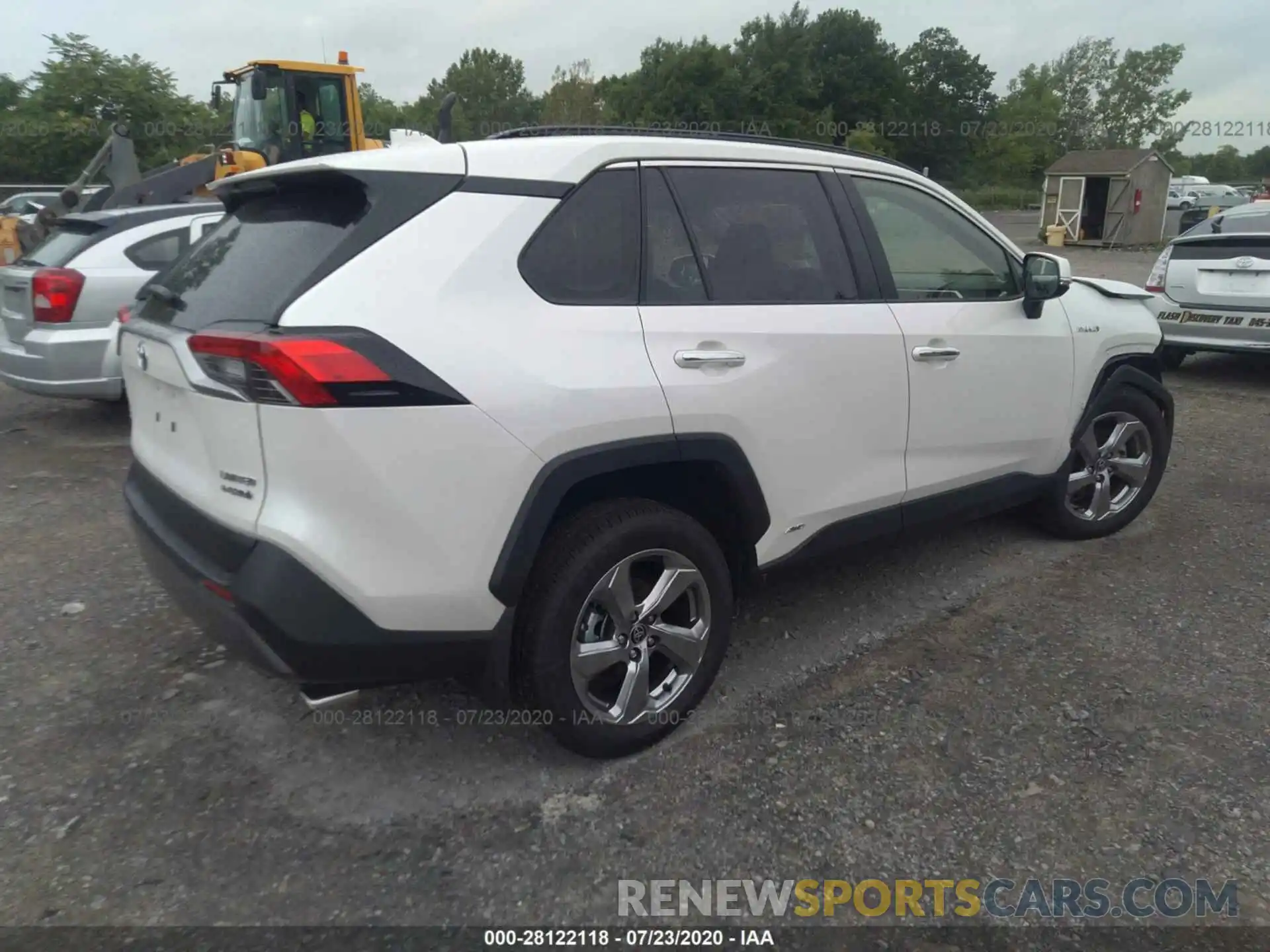 4 Photograph of a damaged car JTMDWRFV9LD537227 TOYOTA RAV4 2020