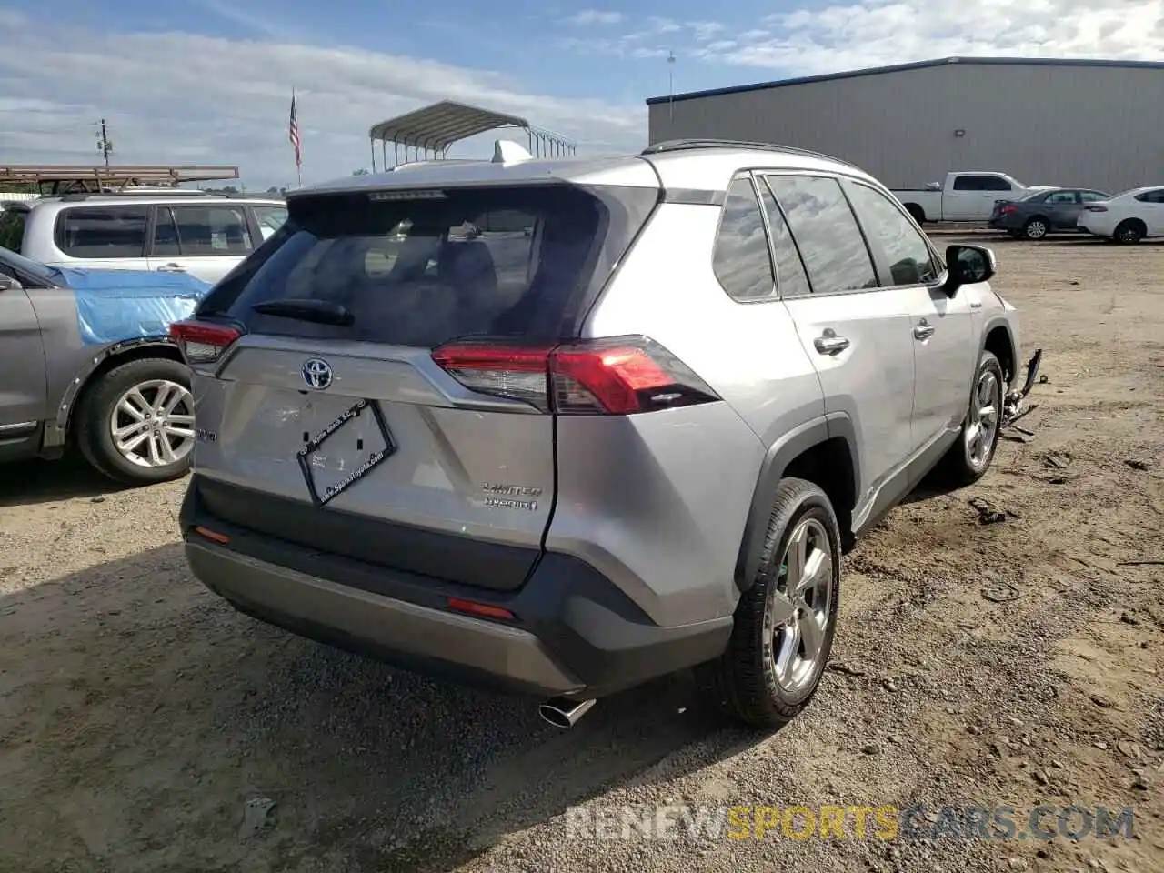 4 Photograph of a damaged car JTMDWRFVXLD073106 TOYOTA RAV4 2020