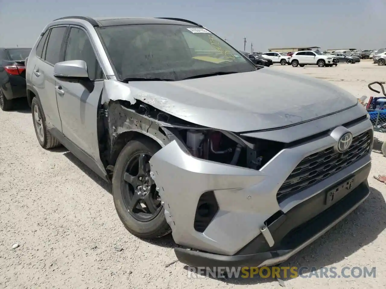 1 Photograph of a damaged car JTMDWRFVXLD529301 TOYOTA RAV4 2020