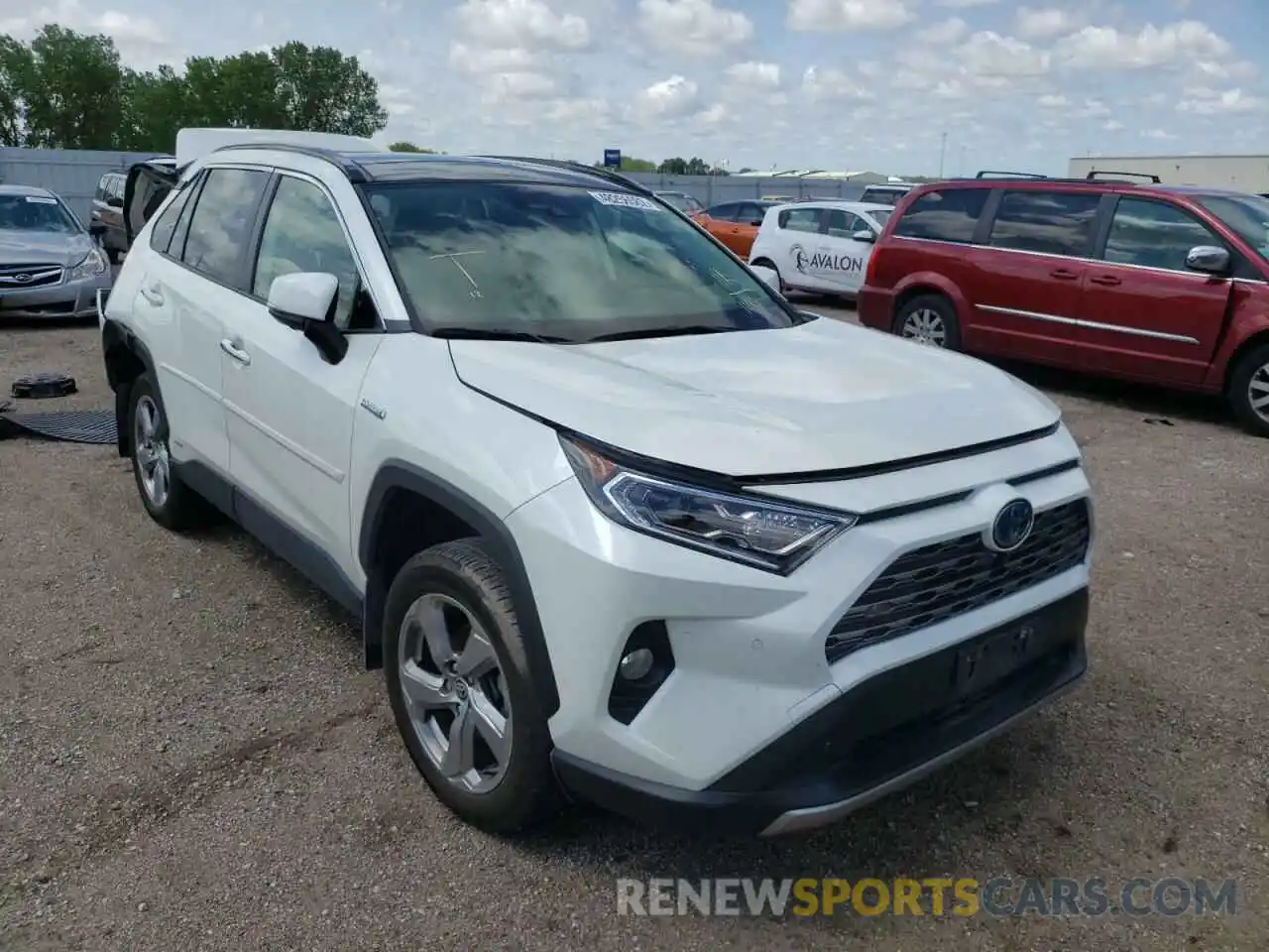 1 Фотография поврежденного автомобиля JTMDWRFVXLD541416 TOYOTA RAV4 2020