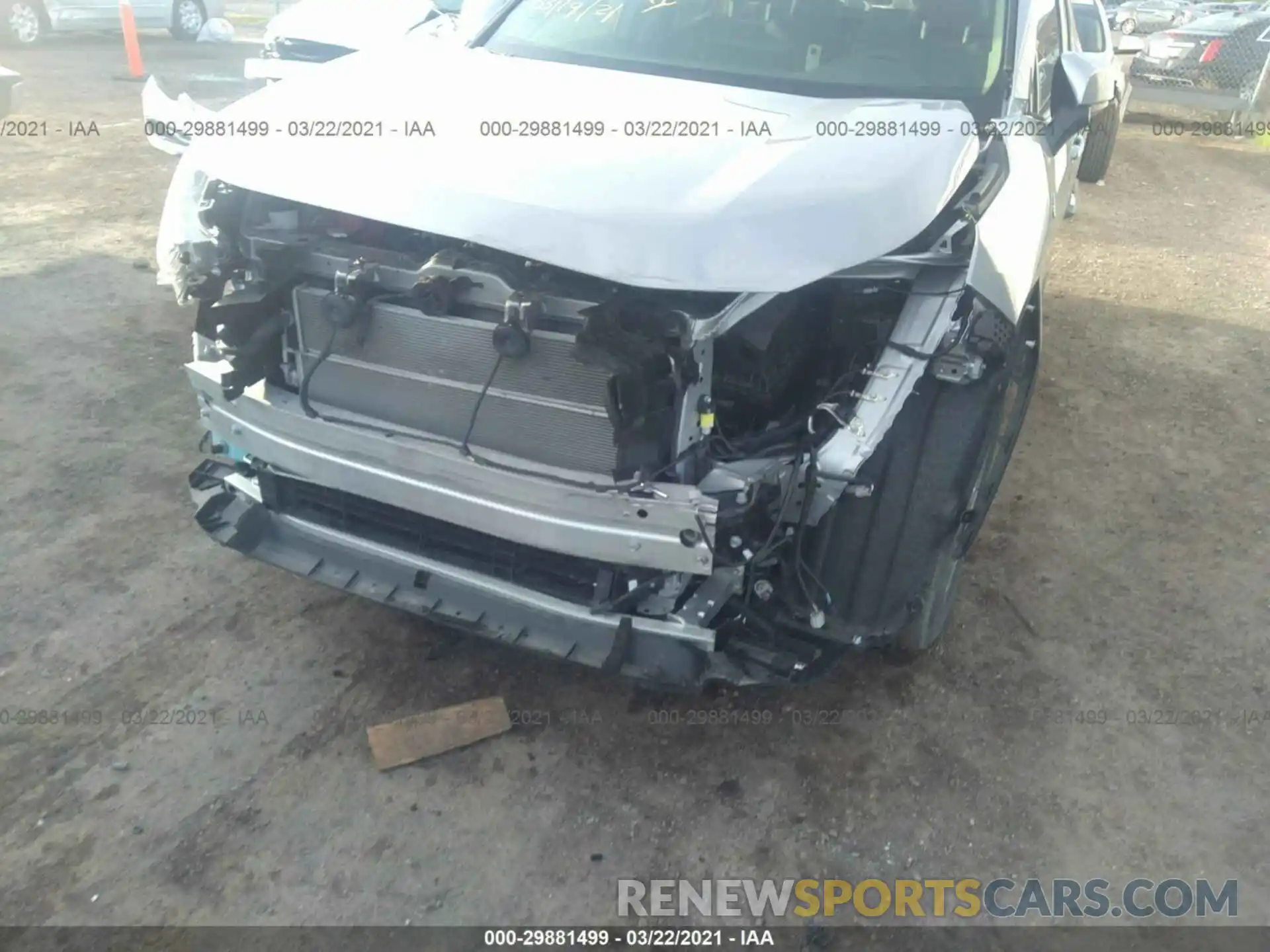 6 Фотография поврежденного автомобиля JTMDWRFVXLD542081 TOYOTA RAV4 2020