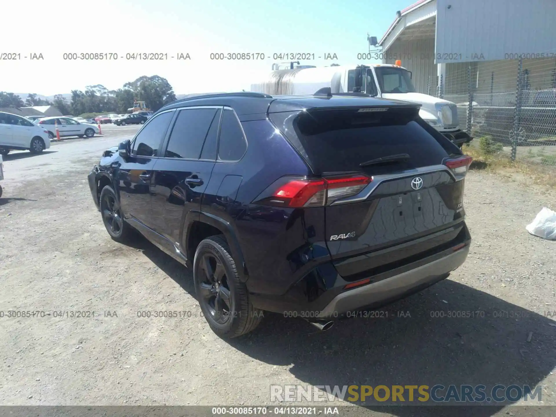 3 Photograph of a damaged car JTME6RFV4LD502034 TOYOTA RAV4 2020