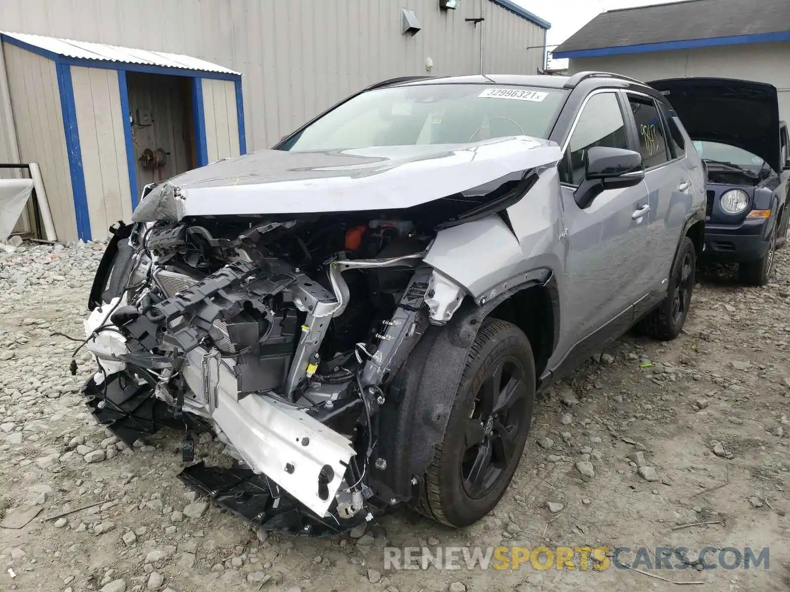 2 Photograph of a damaged car JTME6RFV5LD500941 TOYOTA RAV4 2020