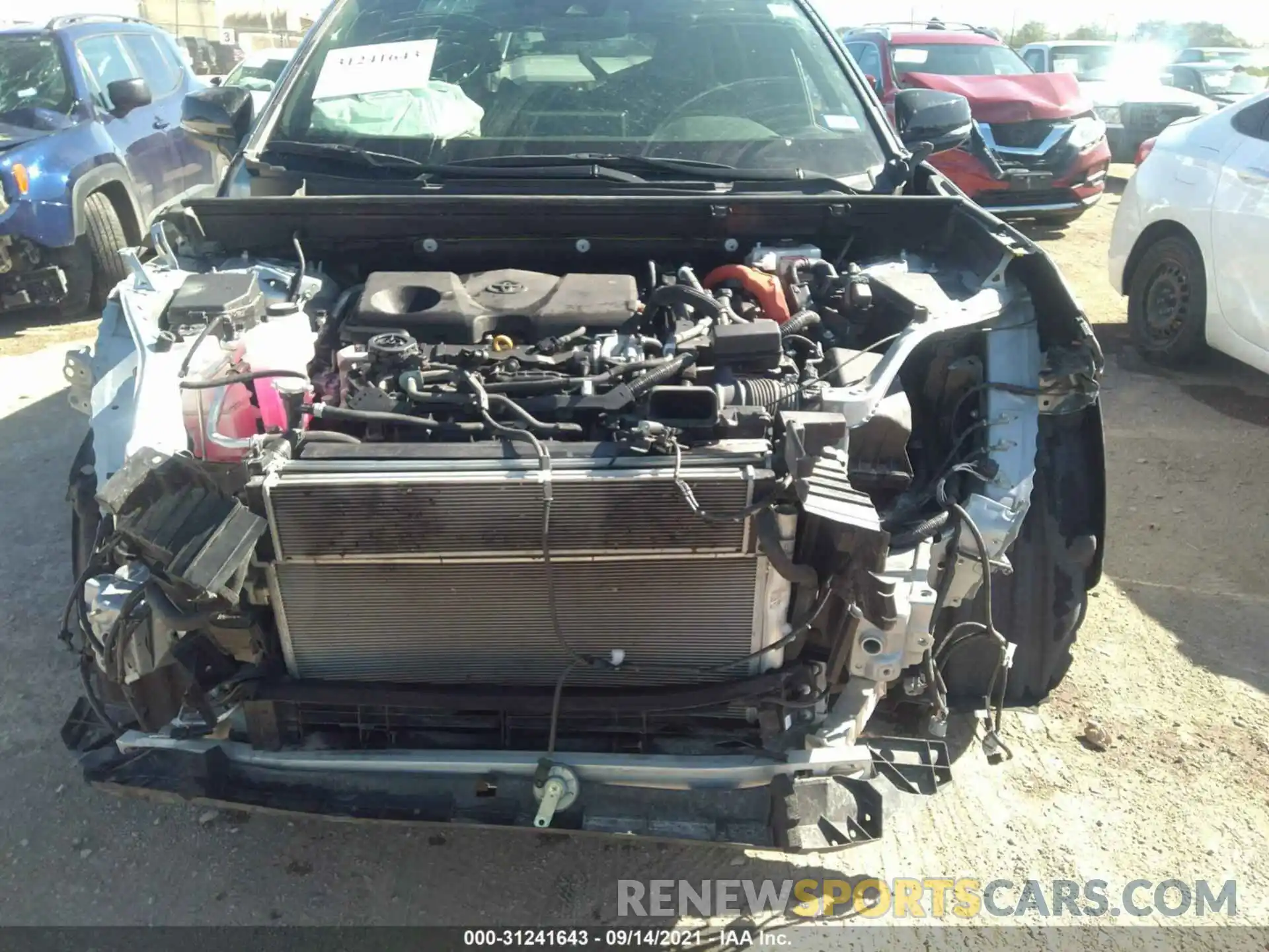 6 Photograph of a damaged car JTME6RFV5LJ001168 TOYOTA RAV4 2020