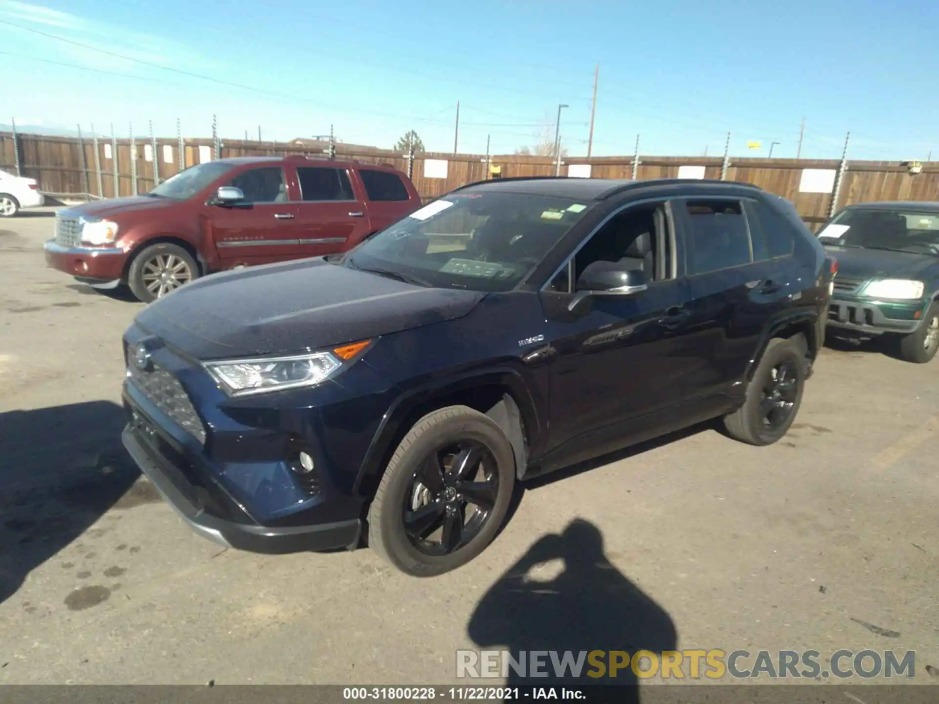 2 Photograph of a damaged car JTME6RFV7LJ001074 TOYOTA RAV4 2020