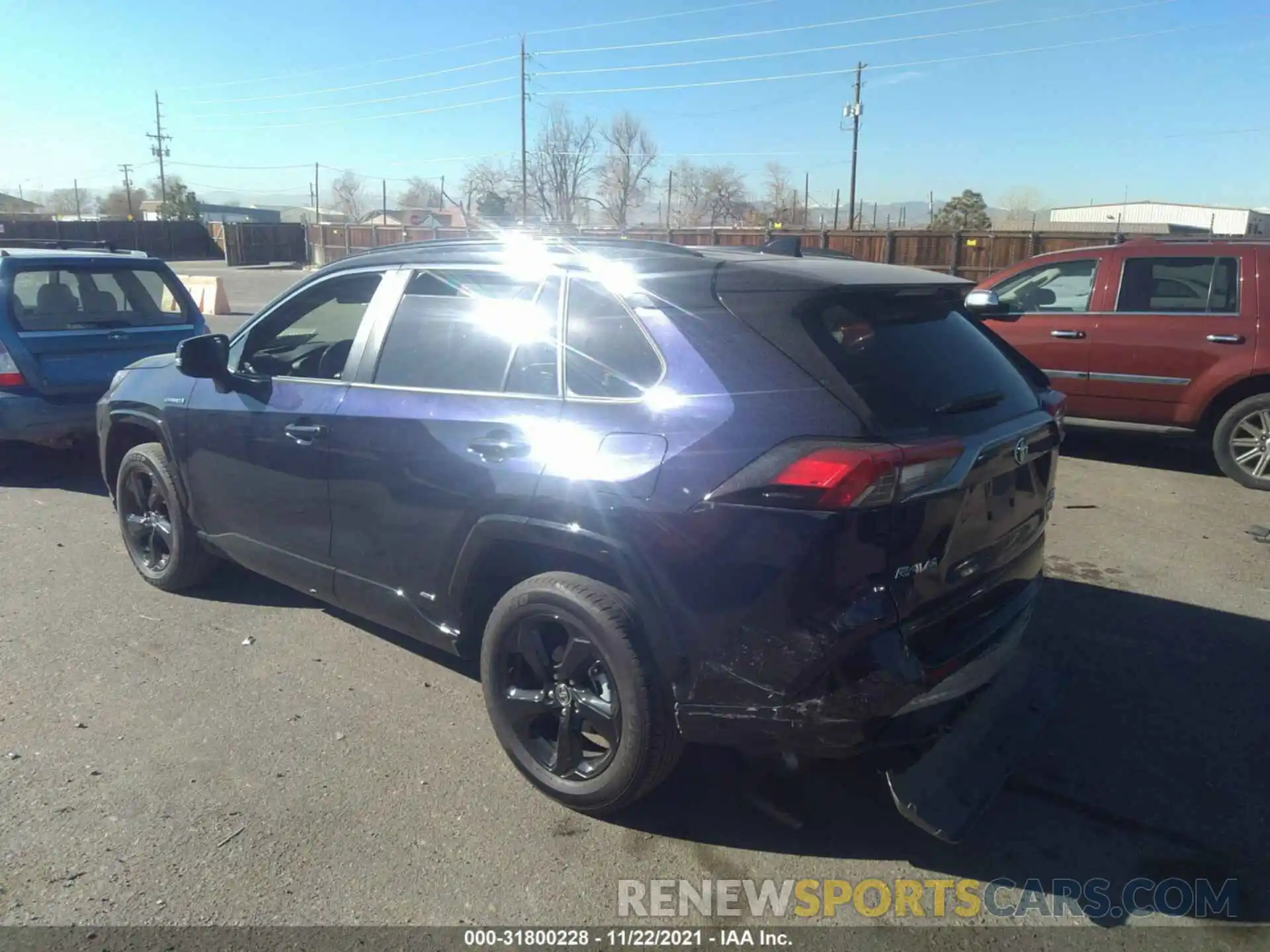 3 Photograph of a damaged car JTME6RFV7LJ001074 TOYOTA RAV4 2020