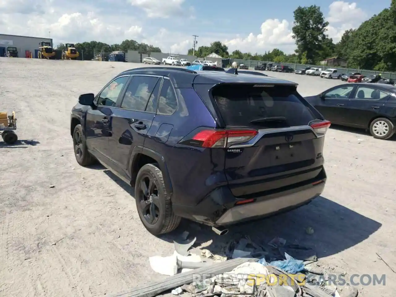 3 Photograph of a damaged car JTME6RFVXLJ001960 TOYOTA RAV4 2020