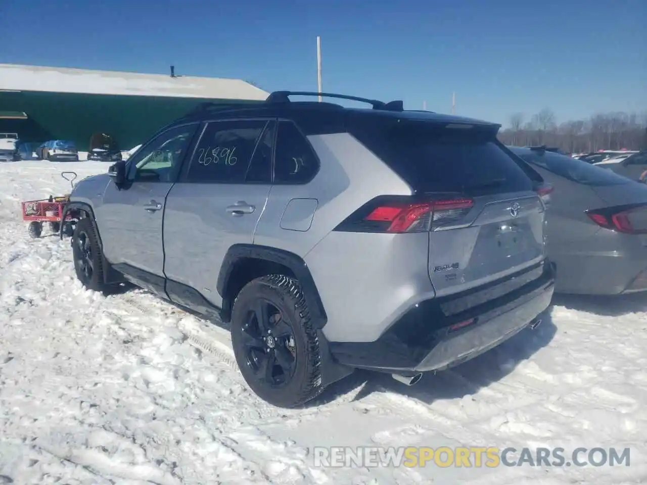 3 Photograph of a damaged car JTMEWRFV0LD525066 TOYOTA RAV4 2020