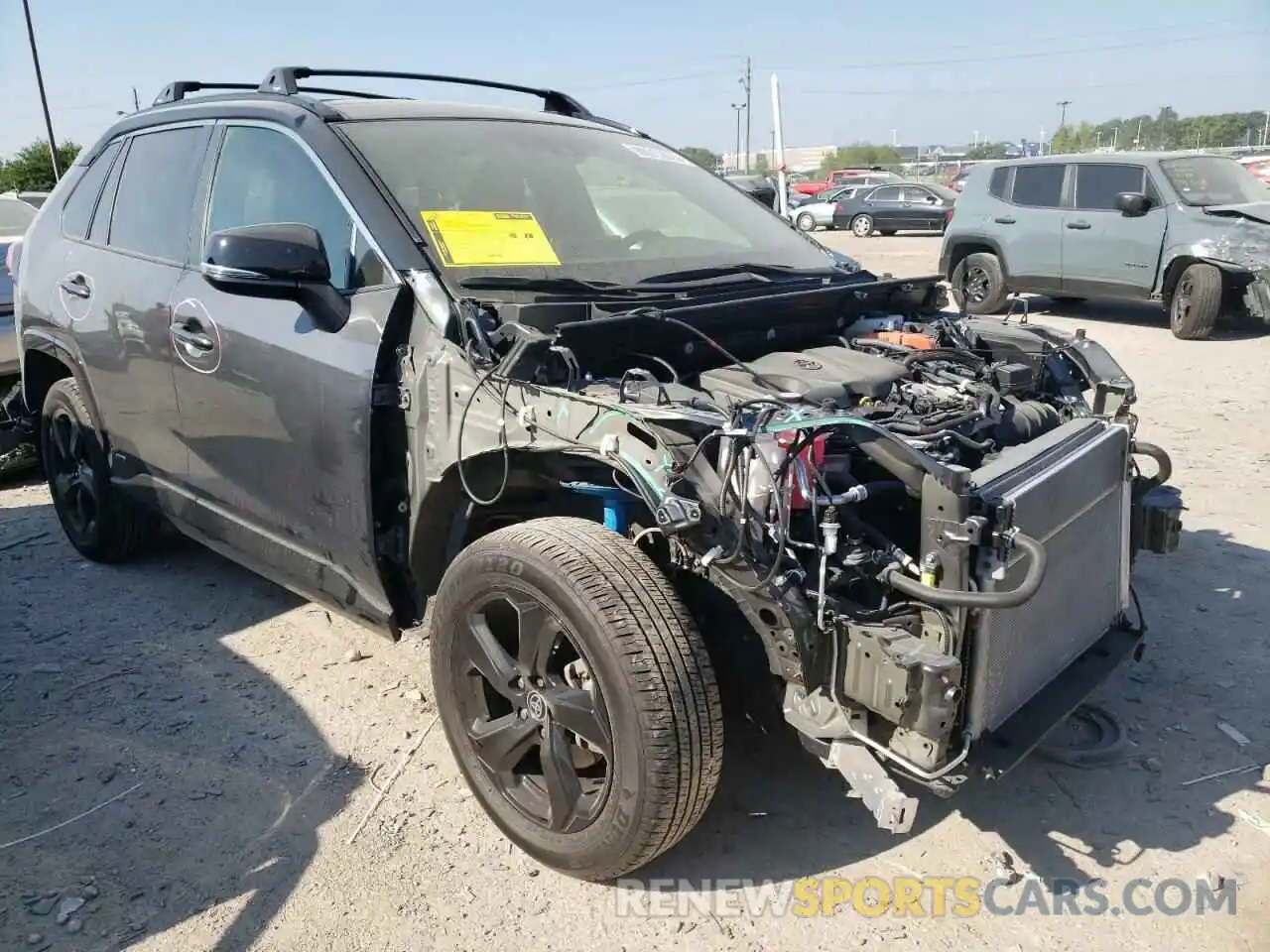 1 Фотография поврежденного автомобиля JTMEWRFV0LD531563 TOYOTA RAV4 2020