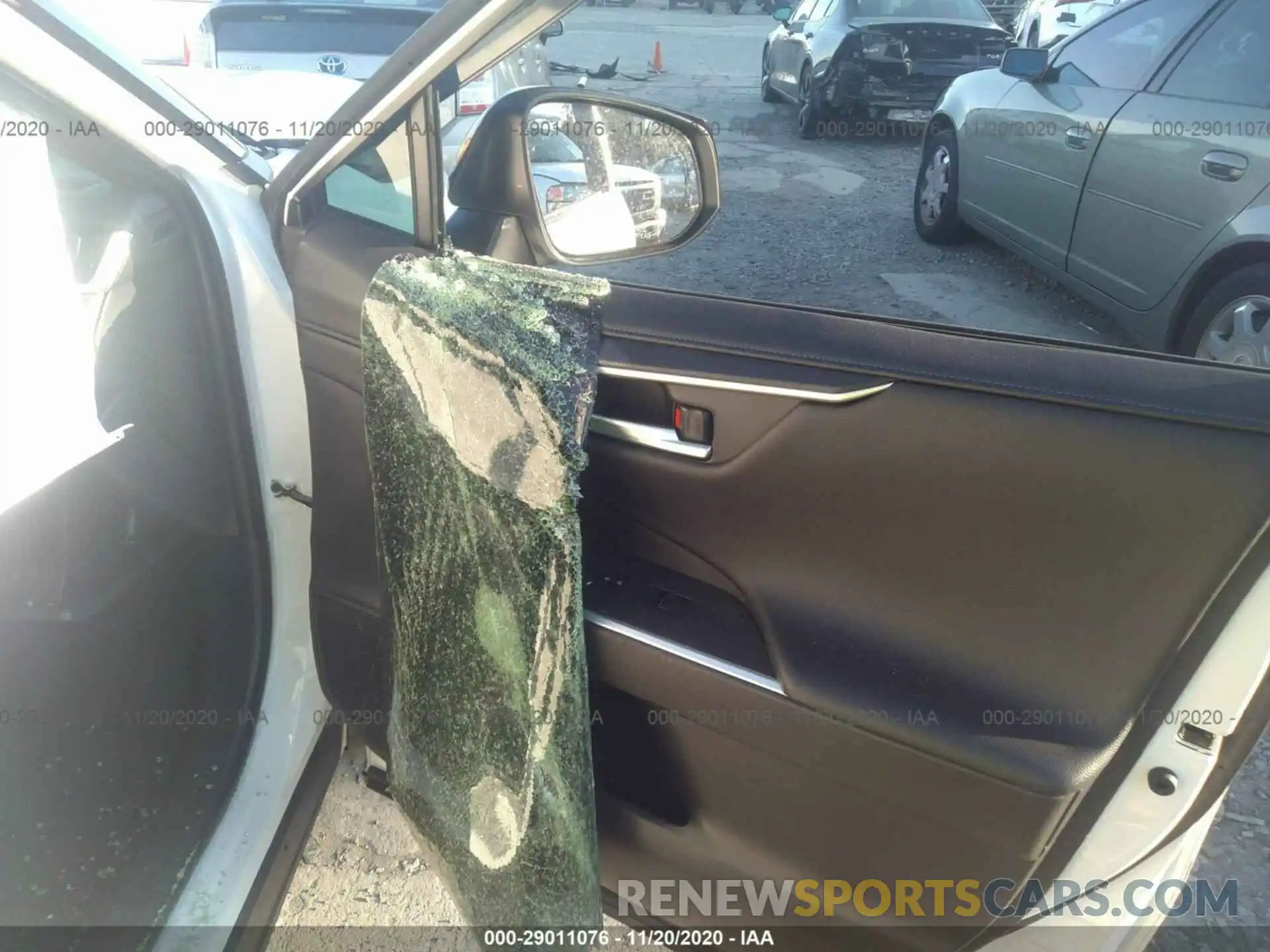 6 Photograph of a damaged car JTMEWRFV1LD538585 TOYOTA RAV4 2020