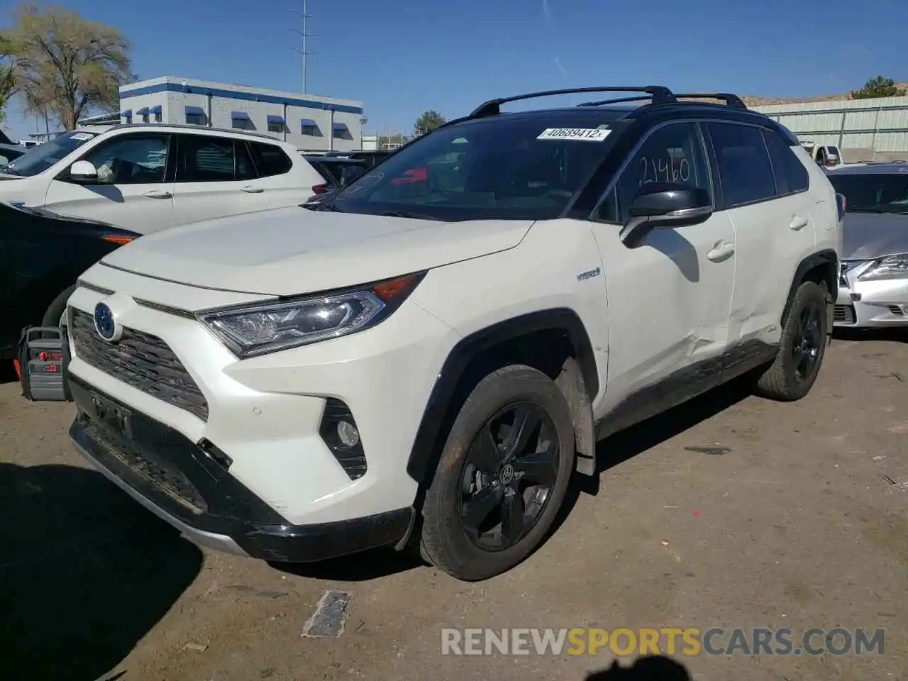 2 Photograph of a damaged car JTMEWRFV1LD546010 TOYOTA RAV4 2020