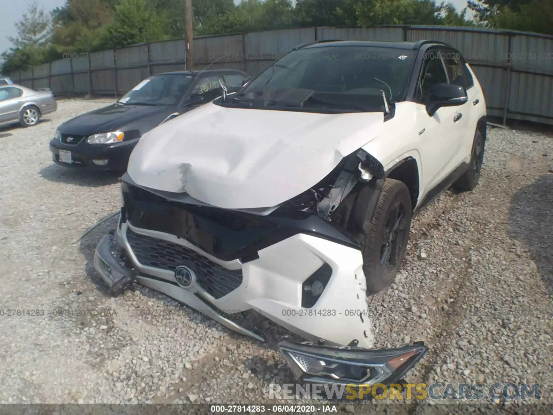 6 Photograph of a damaged car JTMEWRFV1LJ038556 TOYOTA RAV4 2020
