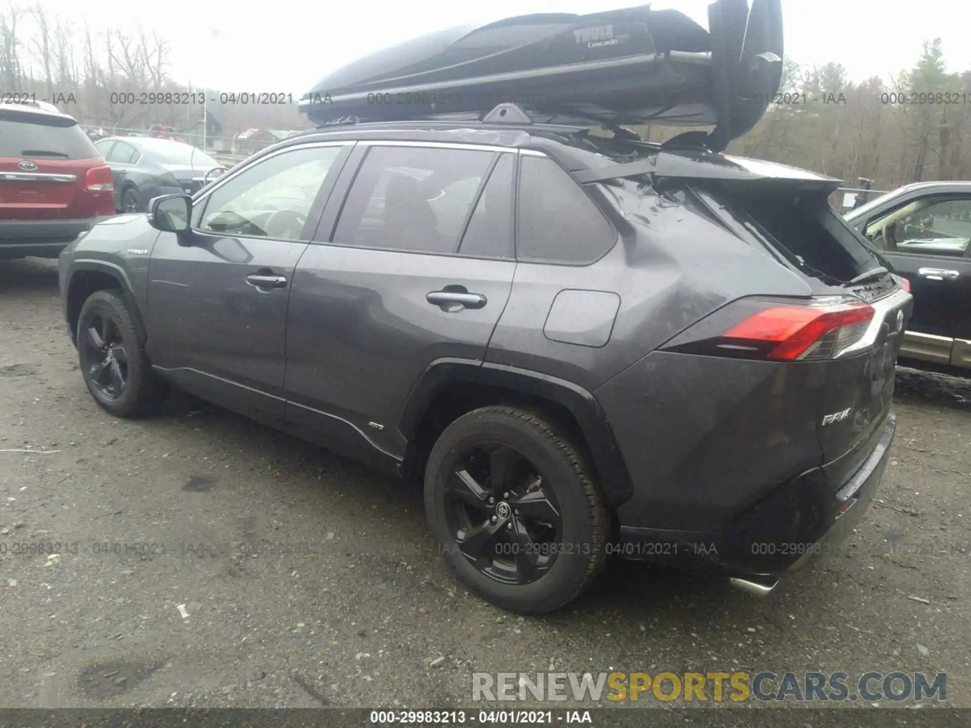 3 Photograph of a damaged car JTMEWRFV1LJ044969 TOYOTA RAV4 2020