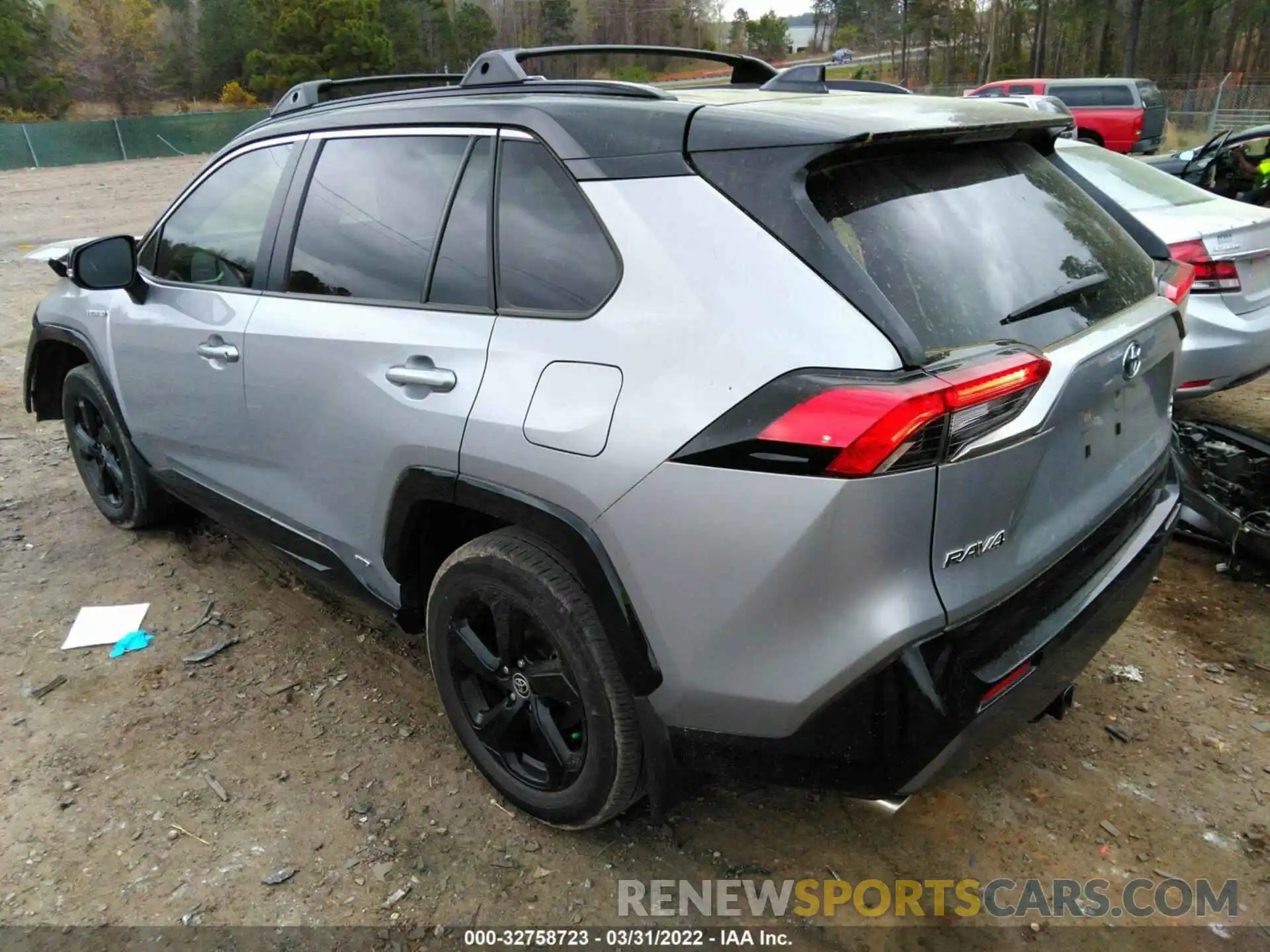 3 Photograph of a damaged car JTMEWRFV2LD529247 TOYOTA RAV4 2020