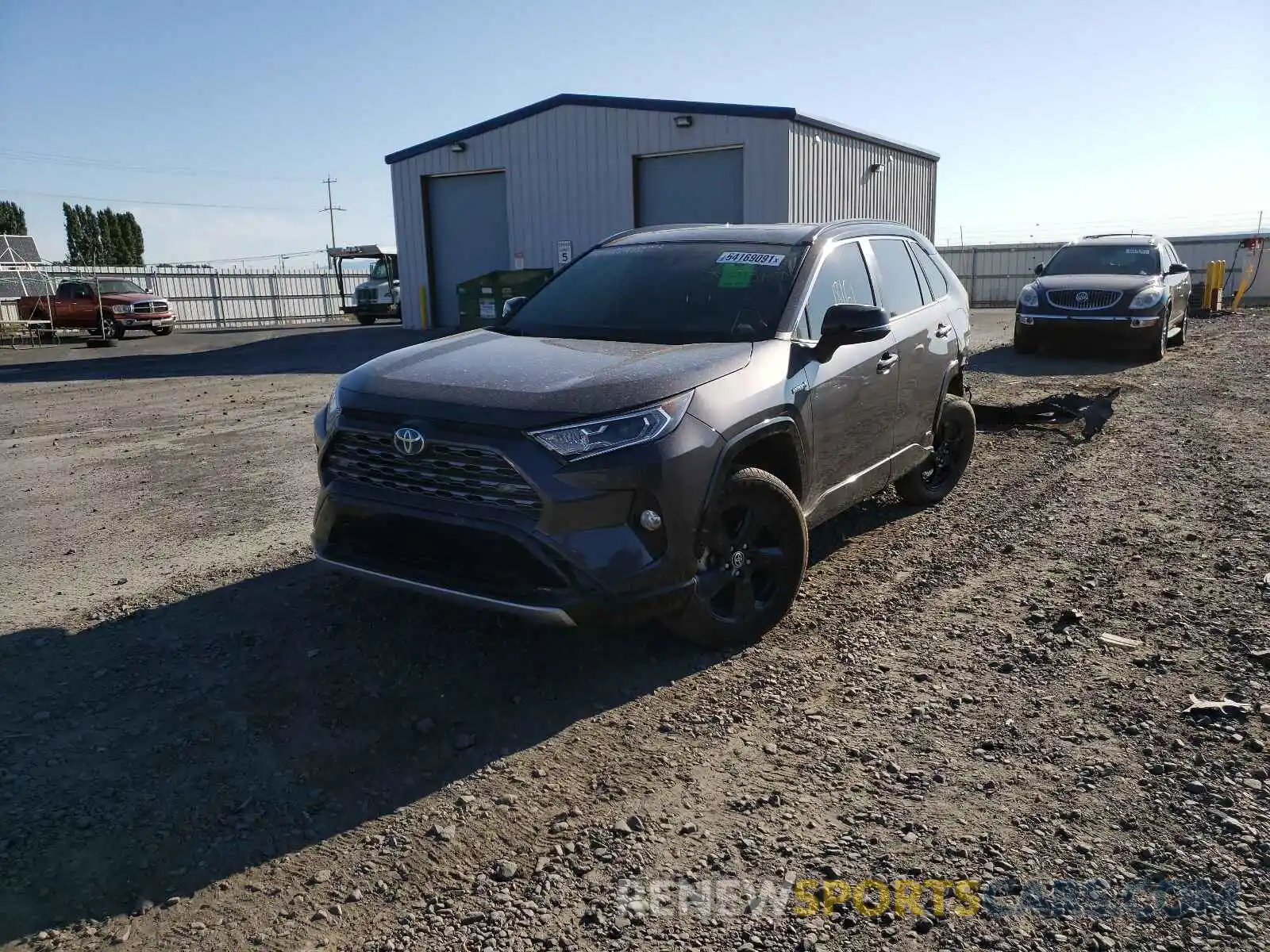 2 Photograph of a damaged car JTMEWRFV2LJ037139 TOYOTA RAV4 2020