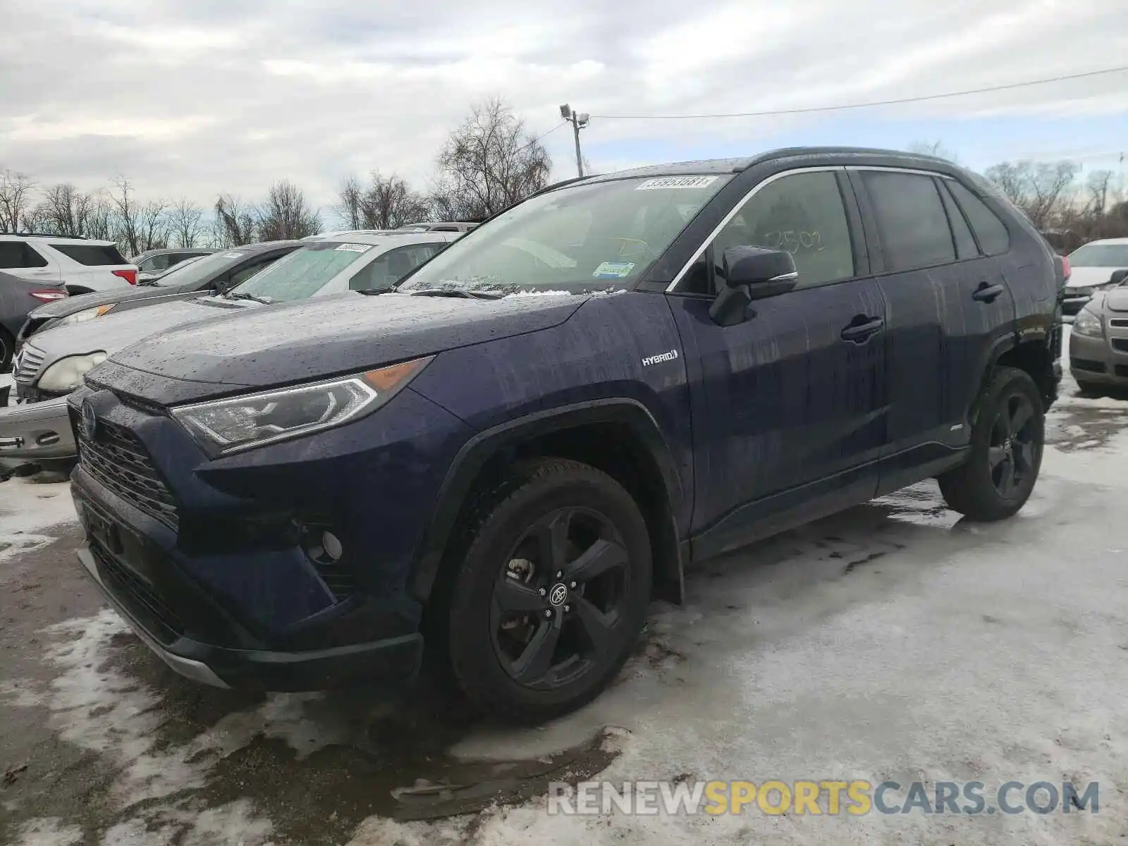 2 Photograph of a damaged car JTMEWRFV2LJ042924 TOYOTA RAV4 2020