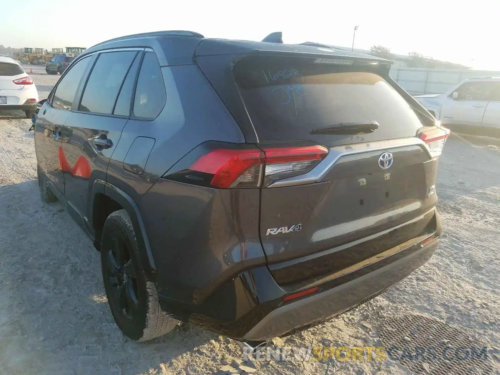 3 Photograph of a damaged car JTMEWRFV2LJ048593 TOYOTA RAV4 2020