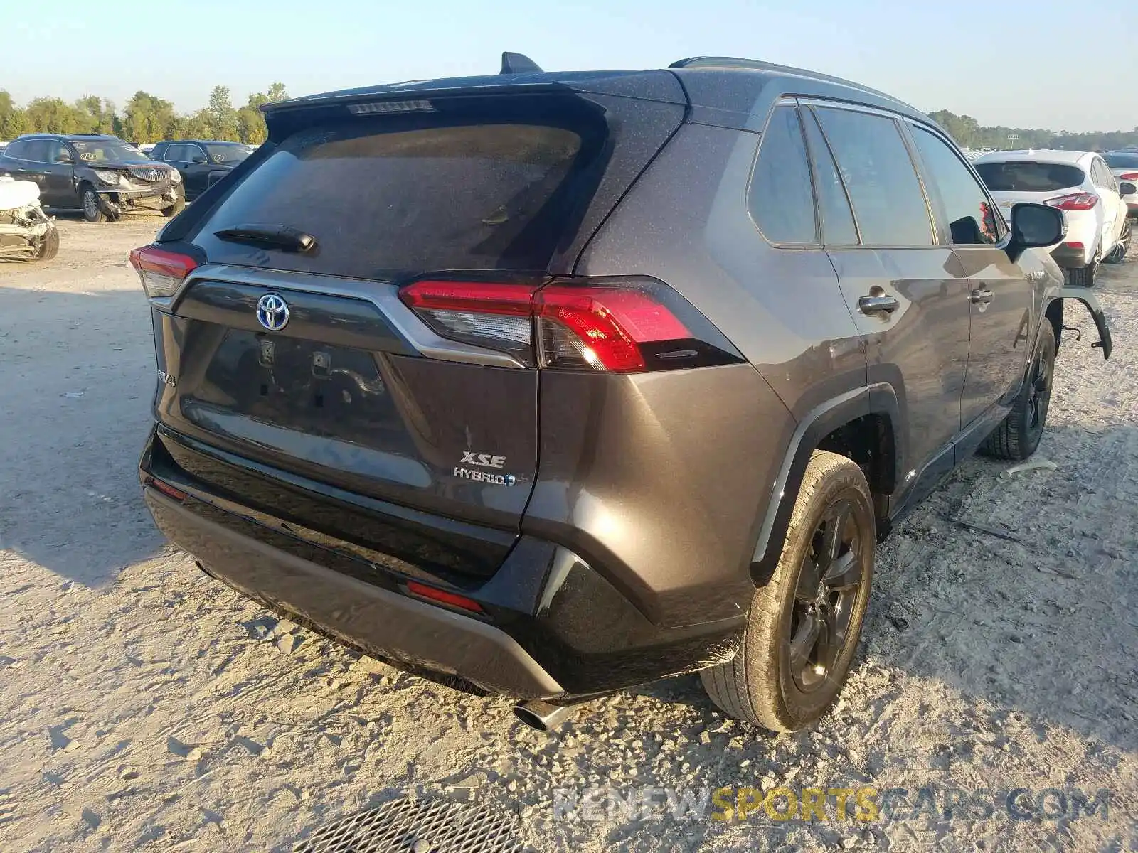 4 Photograph of a damaged car JTMEWRFV2LJ048593 TOYOTA RAV4 2020