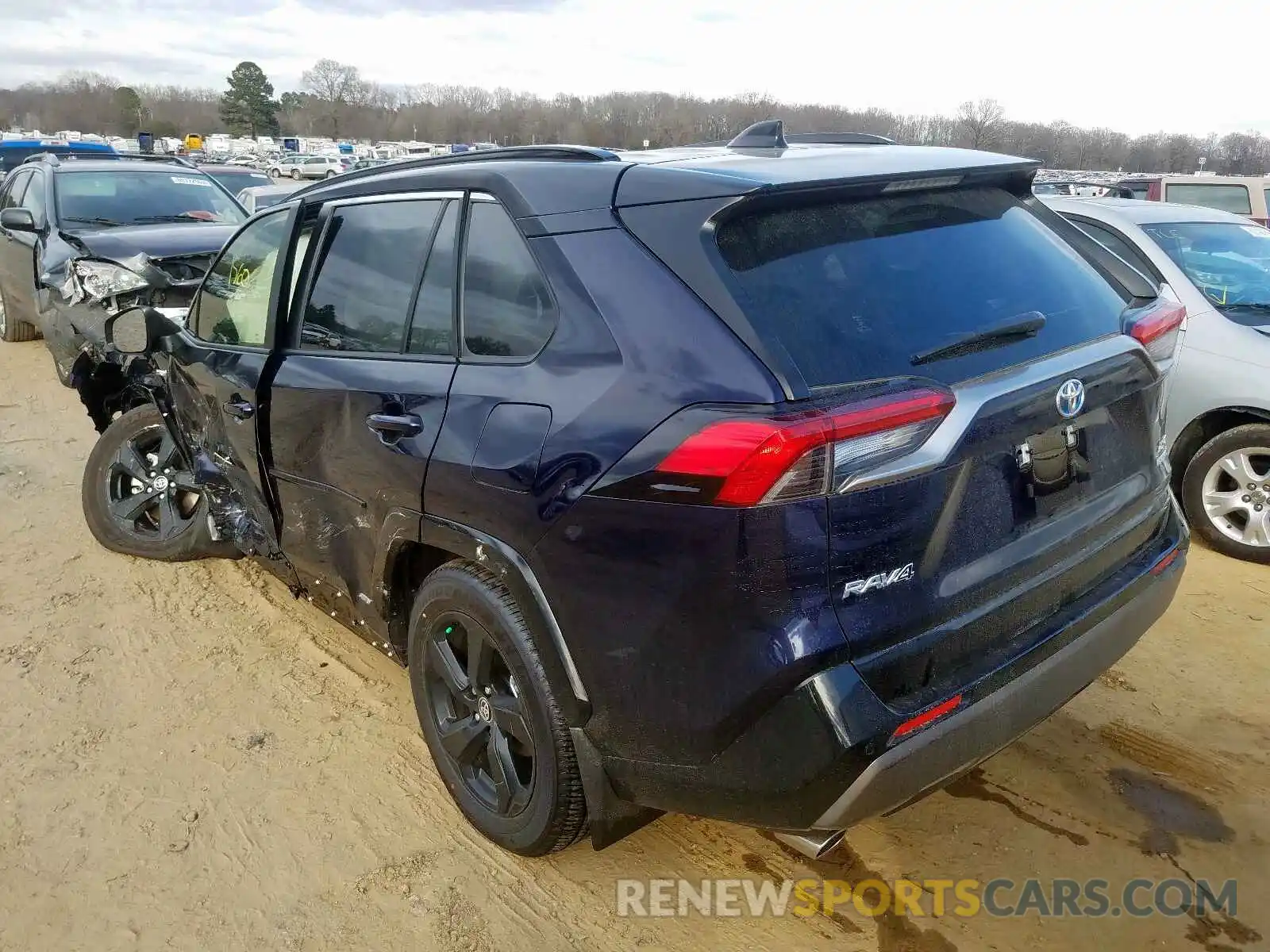 3 Photograph of a damaged car JTMEWRFV3LD526034 TOYOTA RAV4 2020