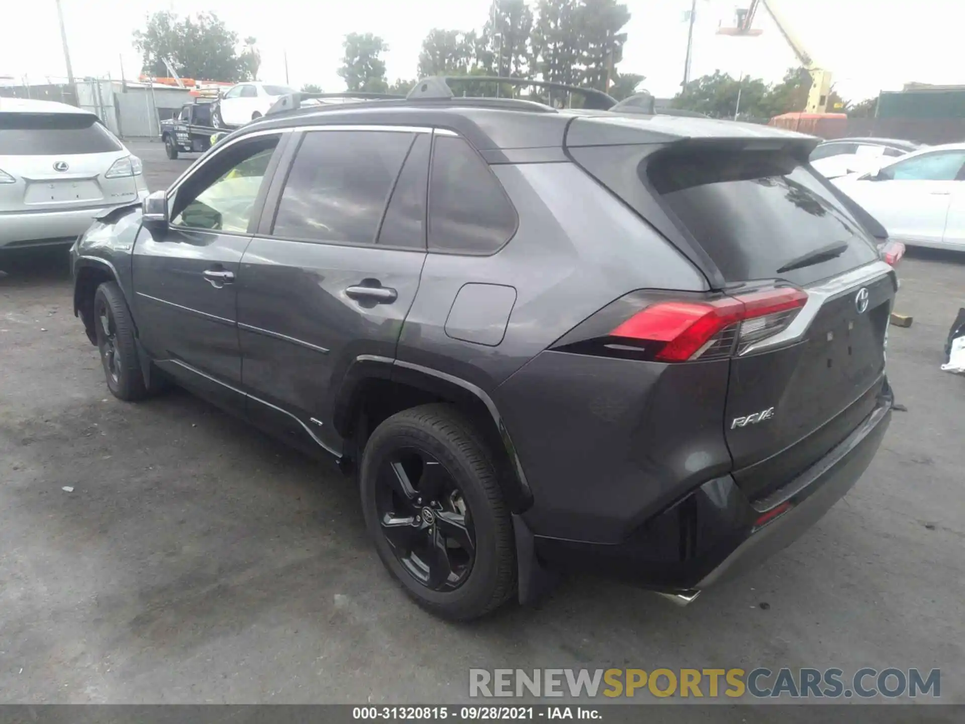 3 Photograph of a damaged car JTMEWRFV3LD533257 TOYOTA RAV4 2020