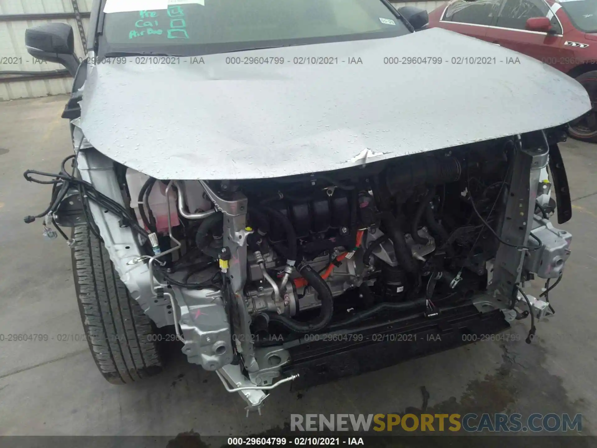 6 Photograph of a damaged car JTMEWRFV3LJ036520 TOYOTA RAV4 2020