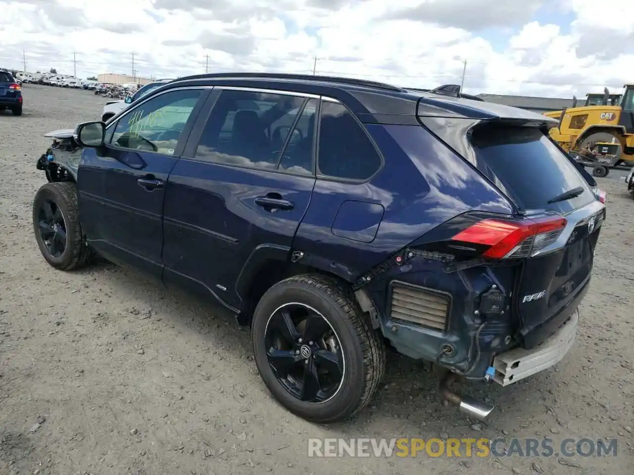 3 Photograph of a damaged car JTMEWRFV3LJ042883 TOYOTA RAV4 2020