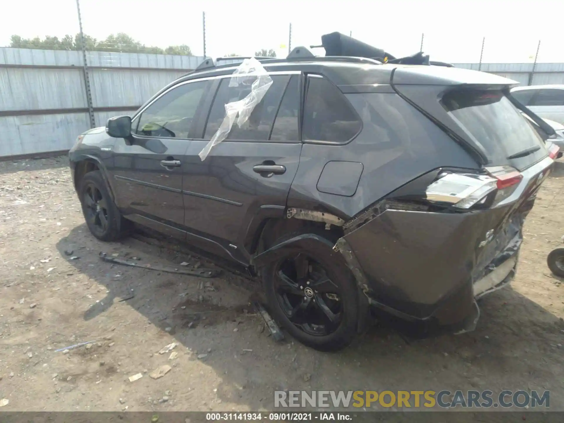 3 Photograph of a damaged car JTMEWRFV3LJ045394 TOYOTA RAV4 2020